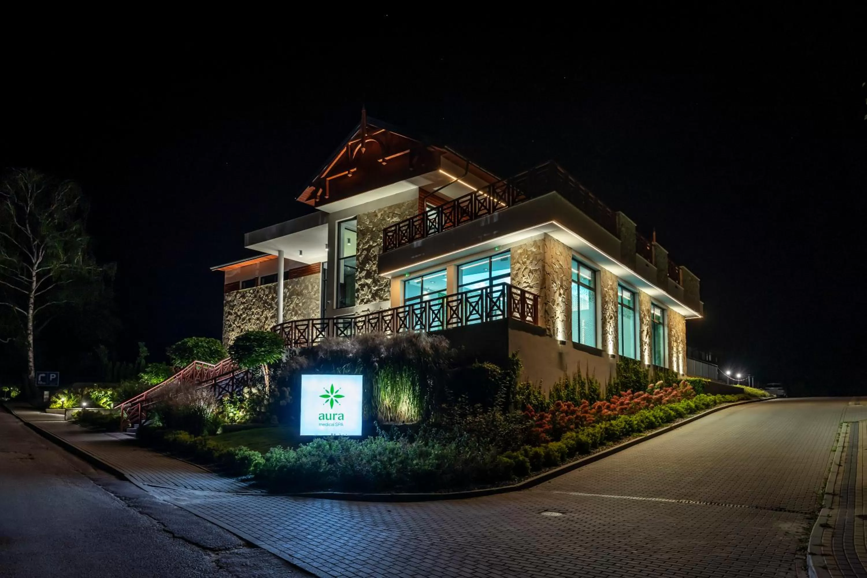 Property building in Aura Medical SPA Nałęczów