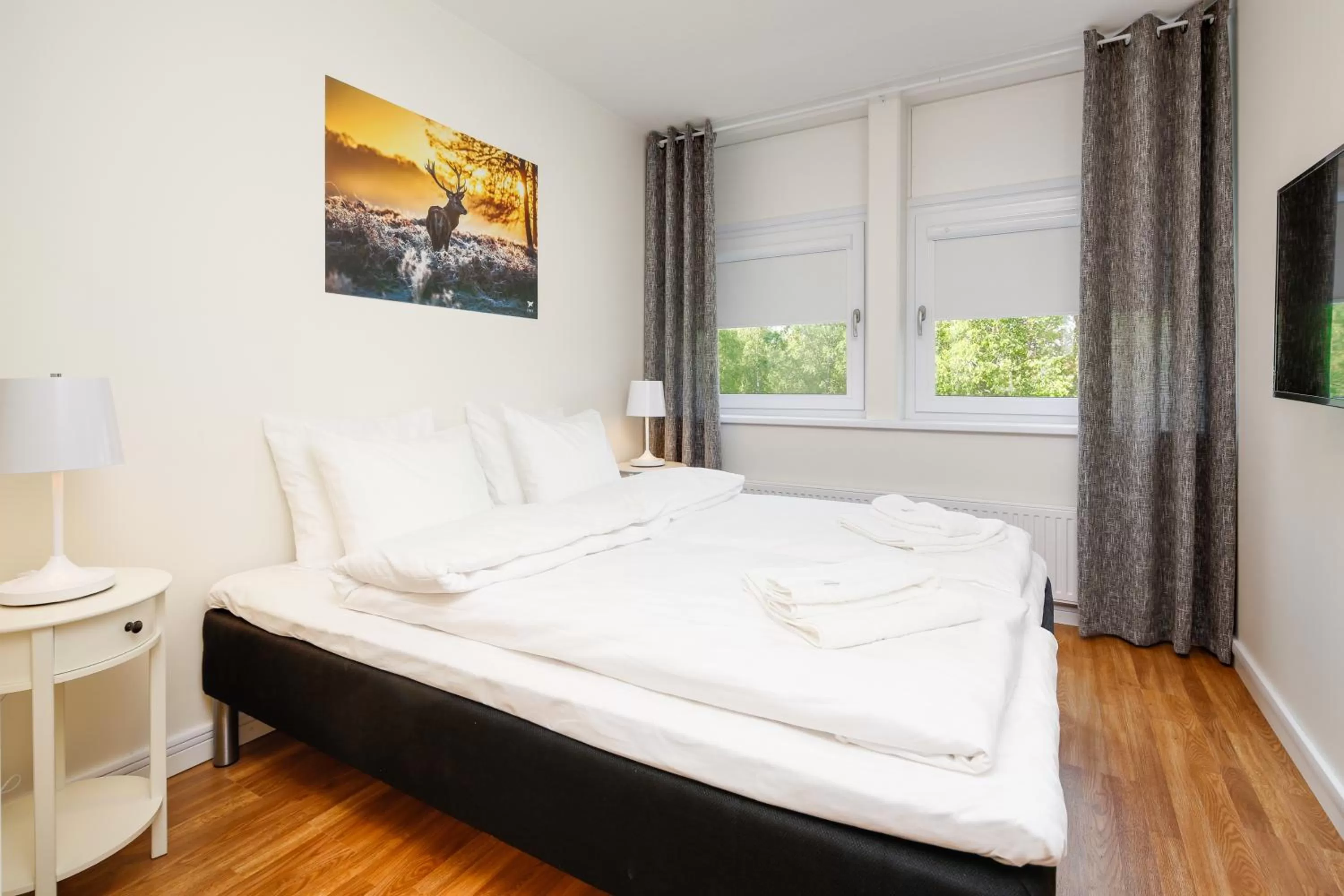 Bed in Almnäs Park Hotel