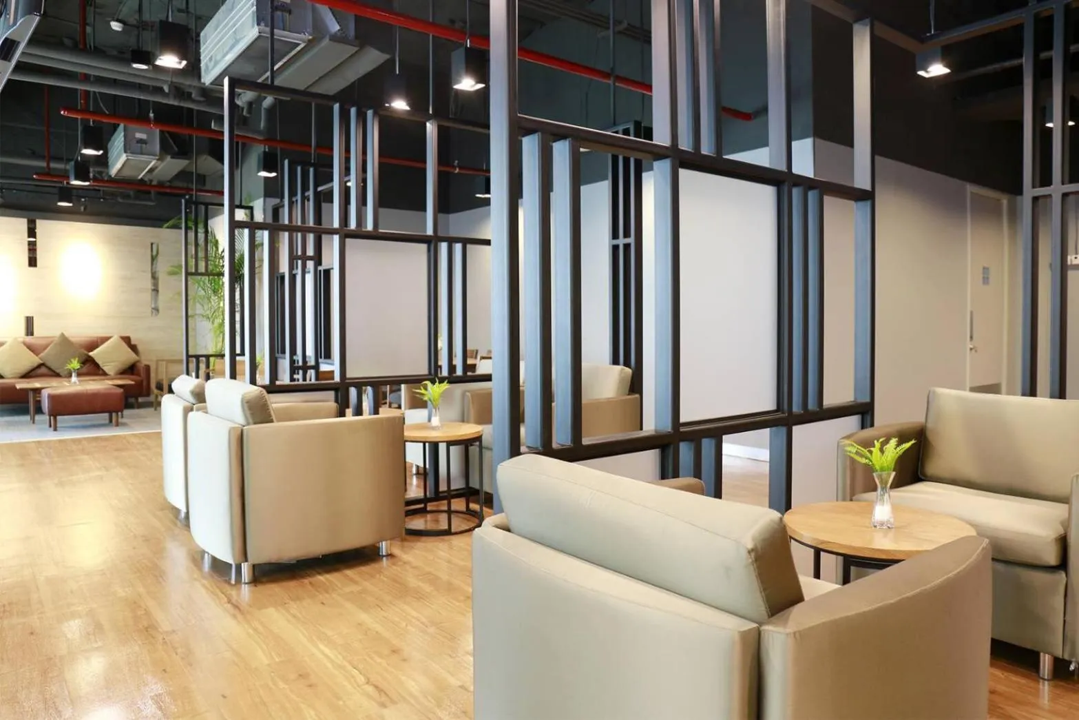 Living room in Sleep Box by Miracle -Booked on Hourly Basis