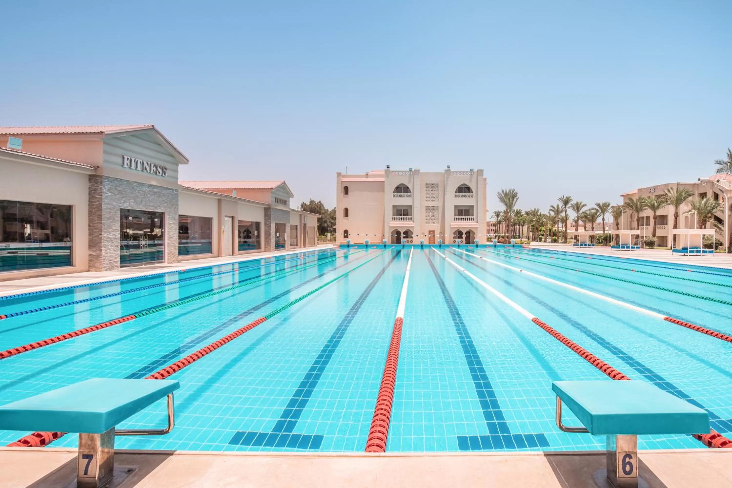 Swimming pool in Pickalbatros Aqua Vista Resort - Hurghada