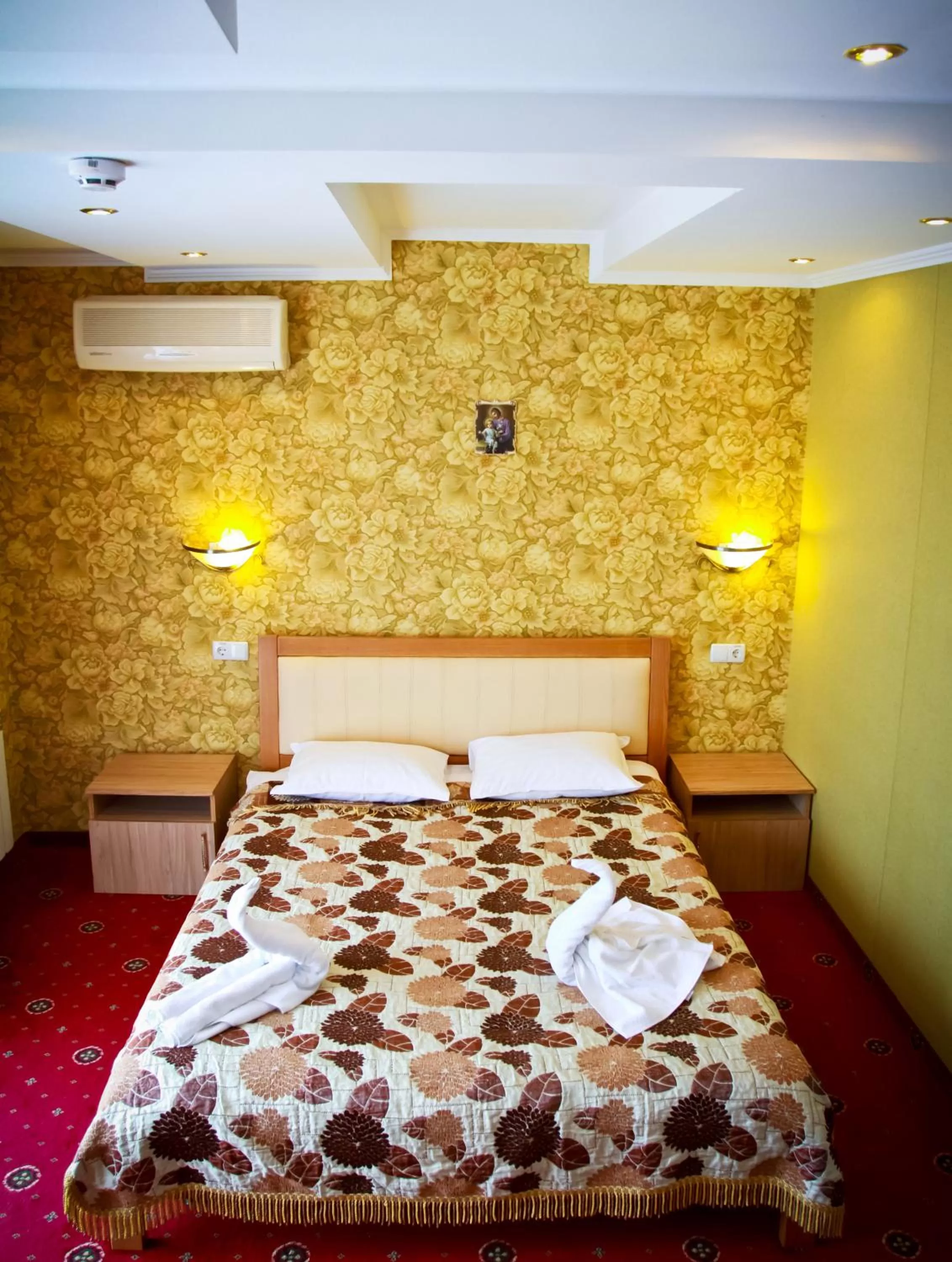 Bedroom, Bed in Motel Kurortnyy & SPA