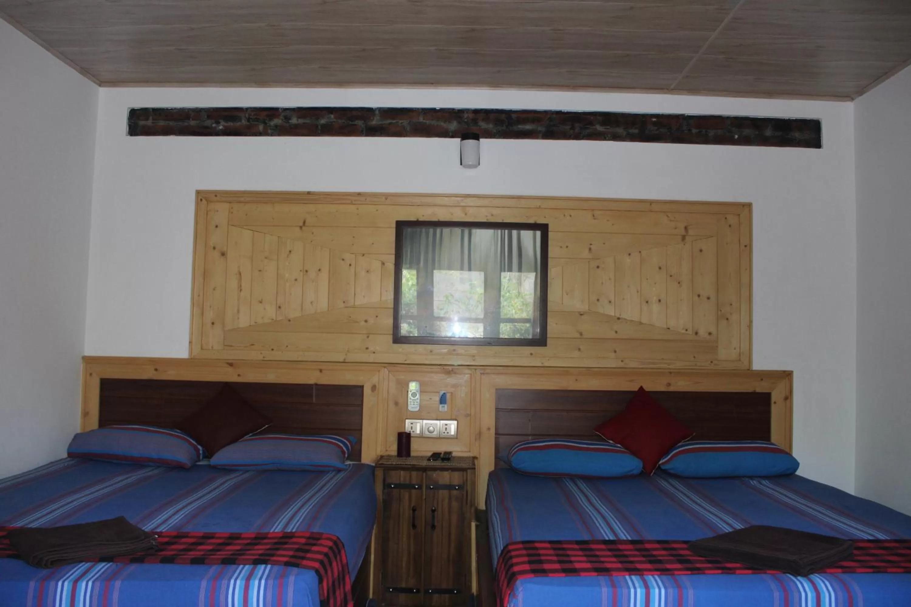 Bed in Green Cottage