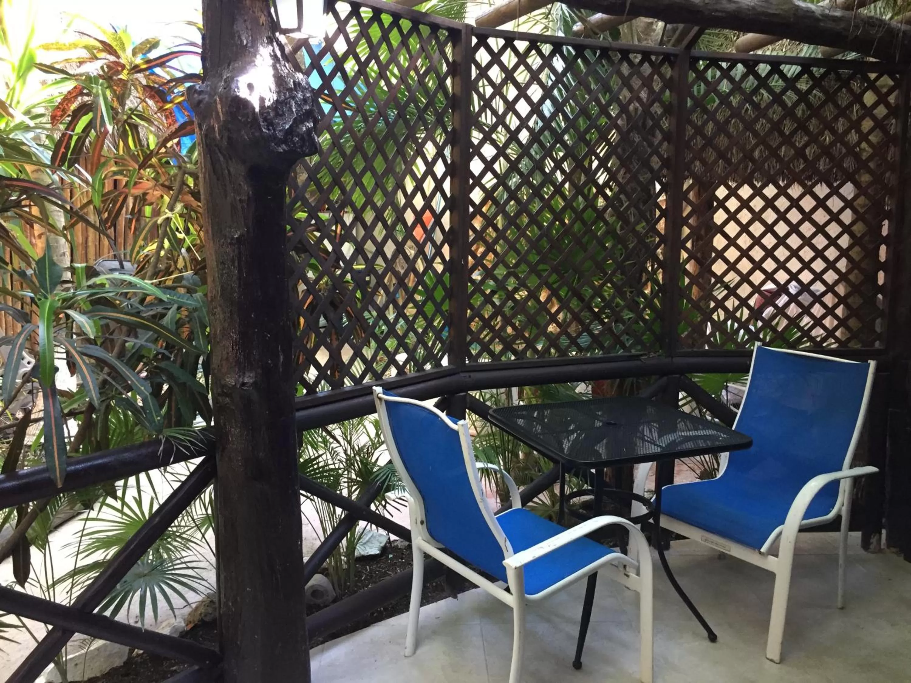 Balcony/Terrace in Cocos Cabañas Playa del Carmen Adults Only