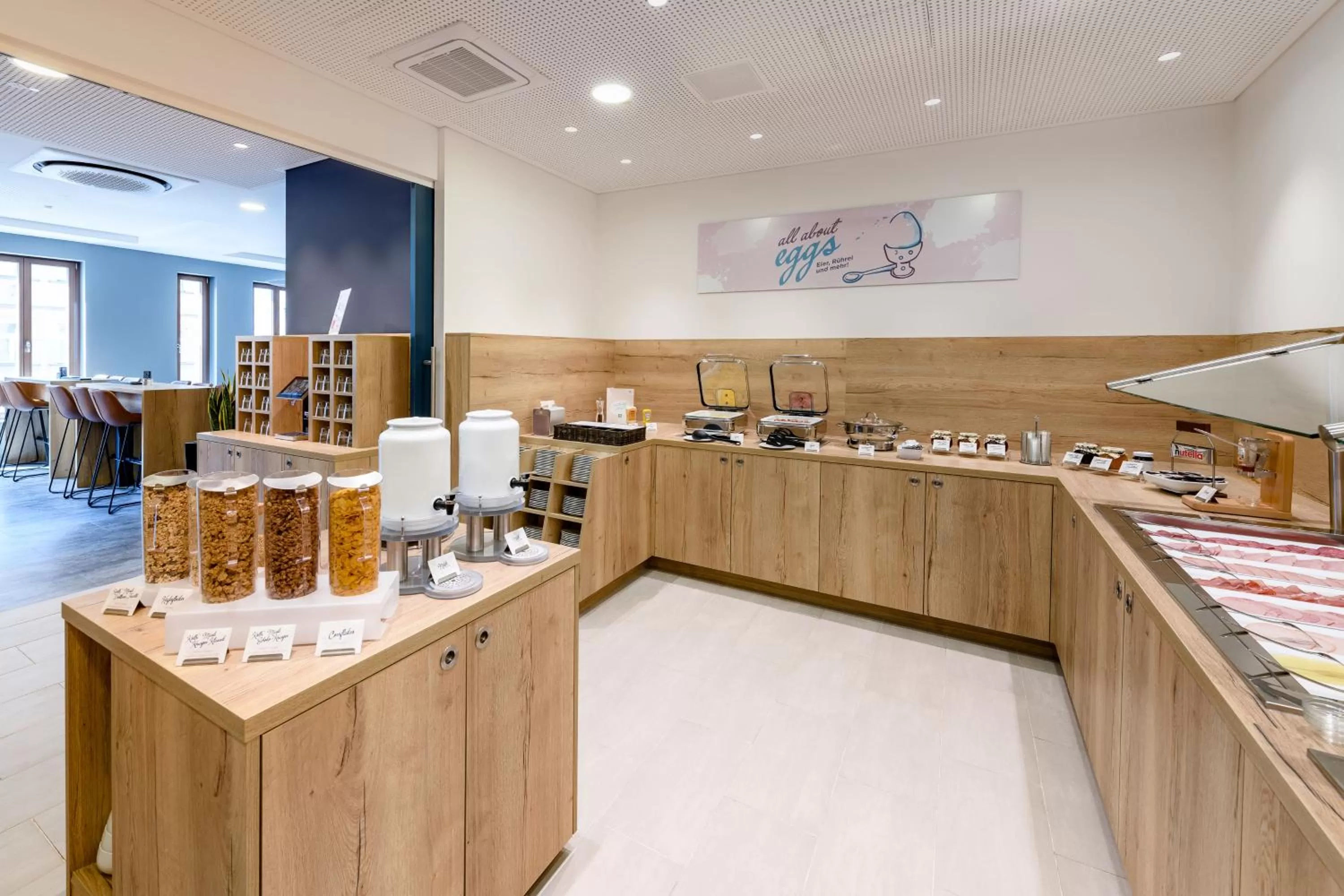 Buffet breakfast in ibis Styles Bamberg