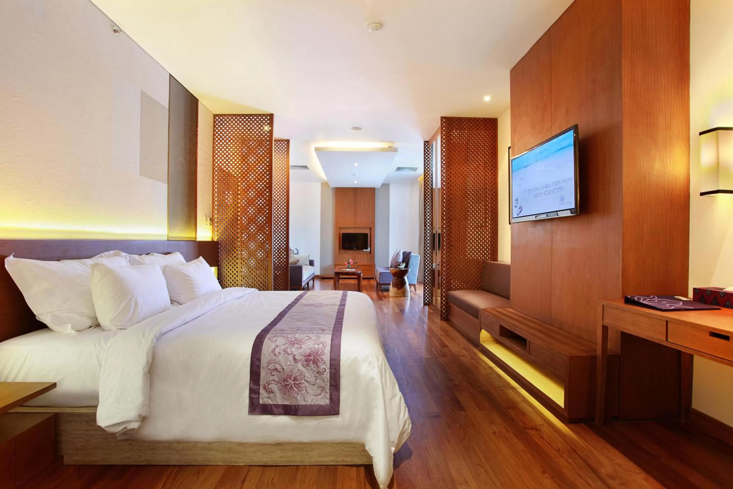 Bedroom, Bed in Truntum Kuta Bali