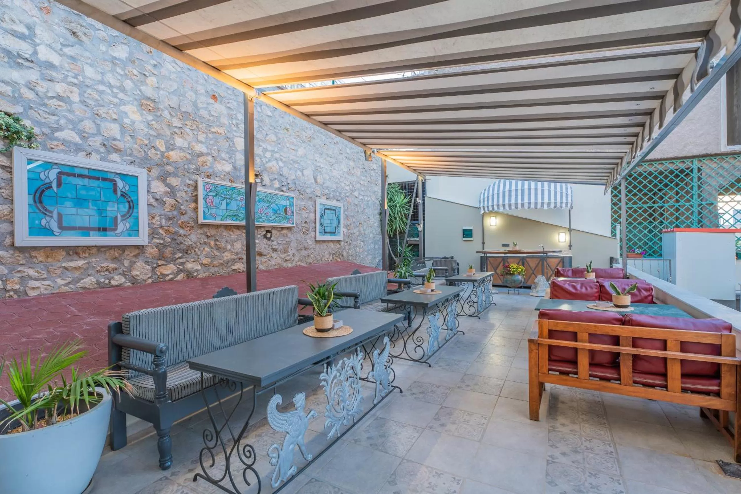 Balcony/Terrace in The Stone Manor , Noho boutique hotel Thissio