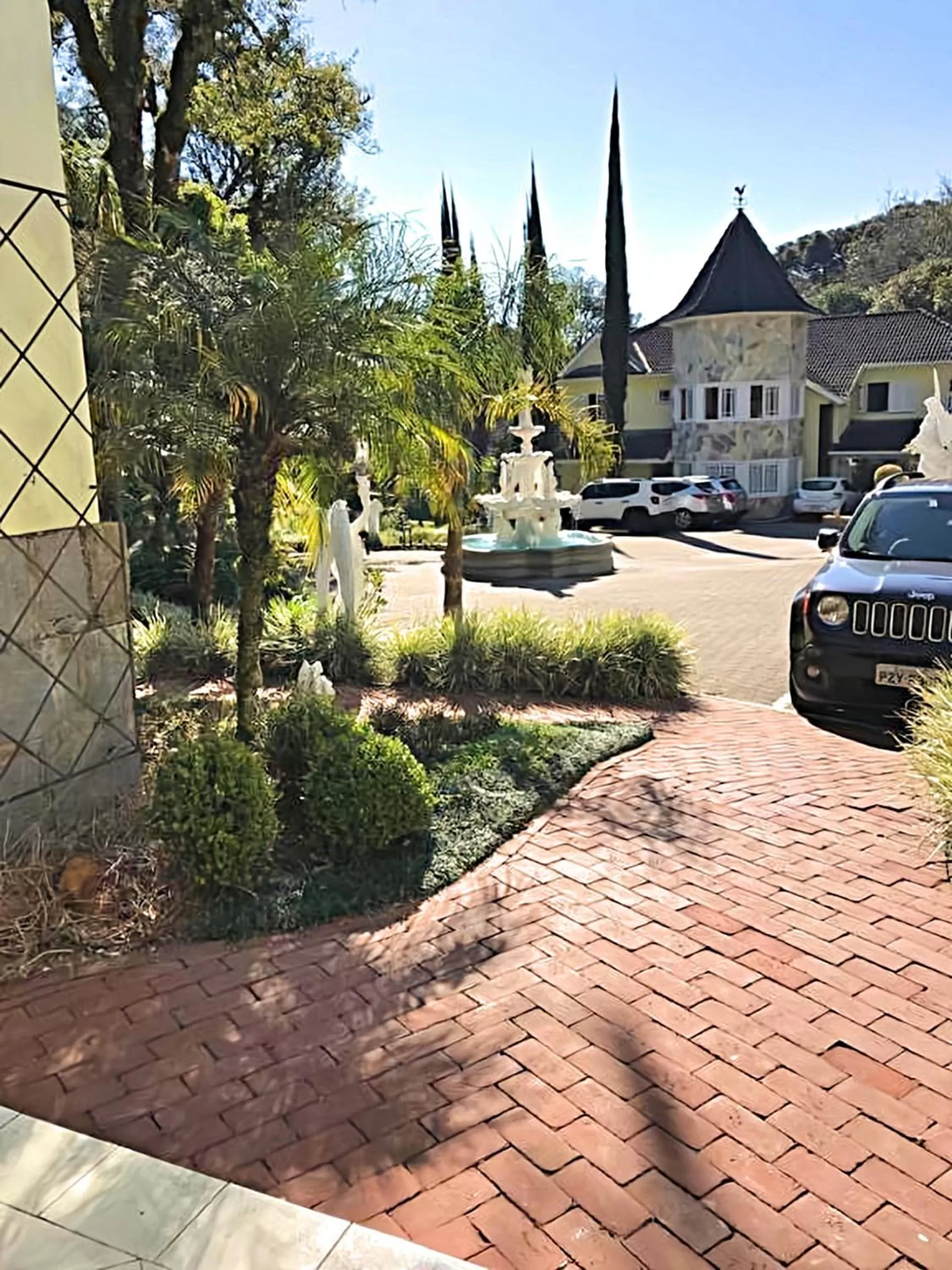 Garden view, Property Building in Pousada dos Anjos