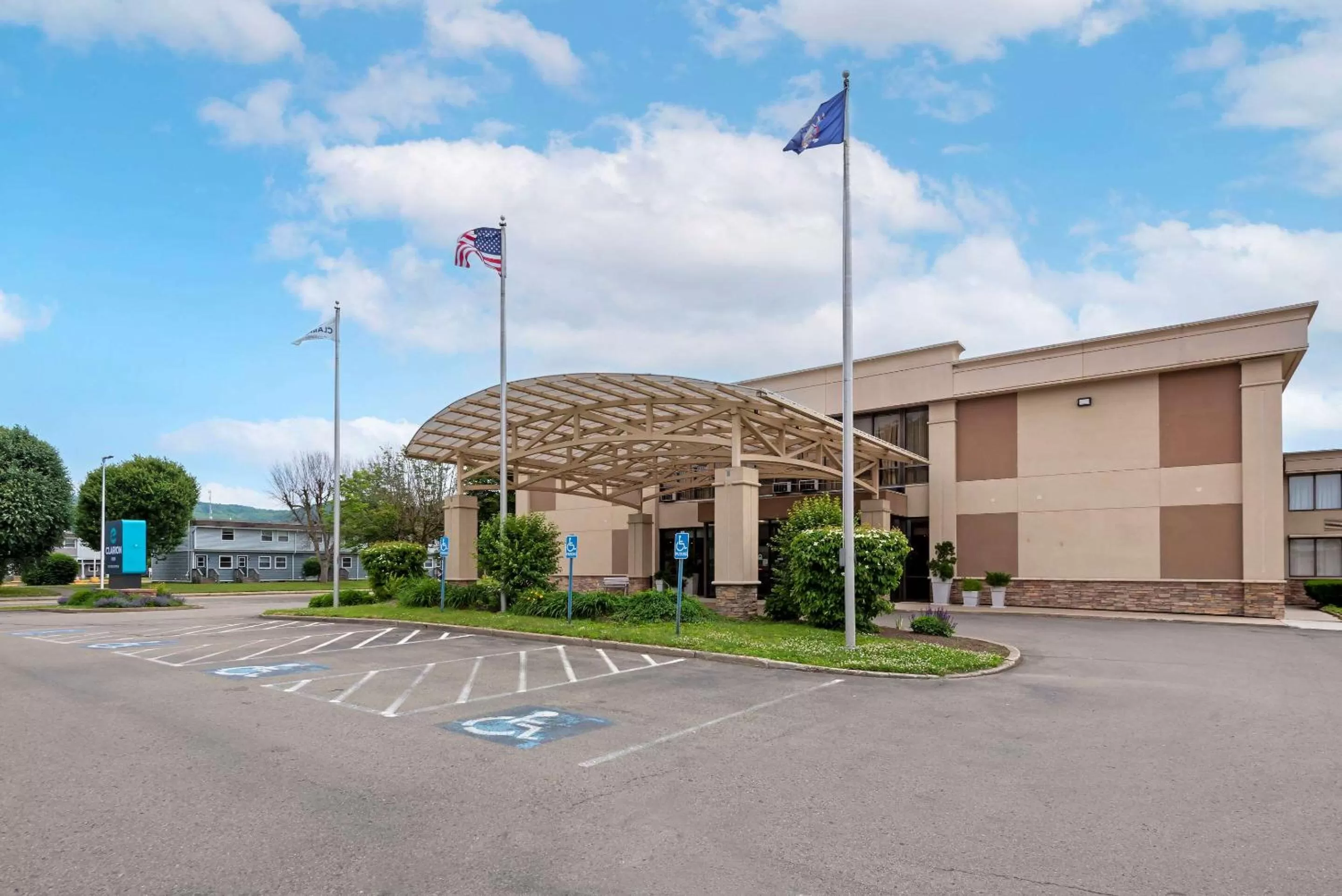 Property building in Clarion Inn Elmira-Horseheads