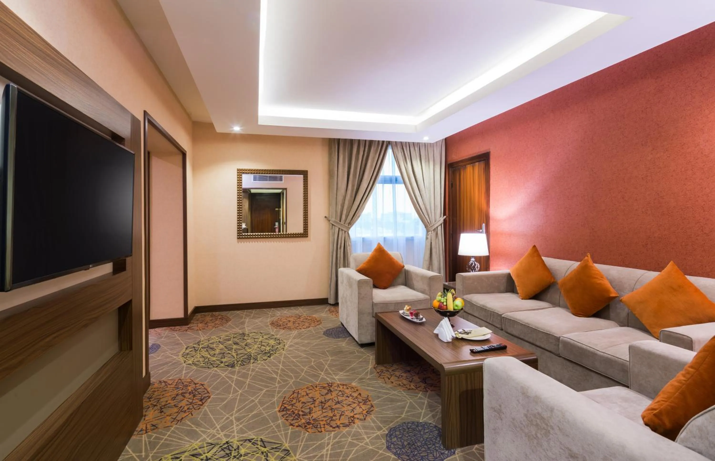 Living room in Mena Hotel Nasiriah Riyadh