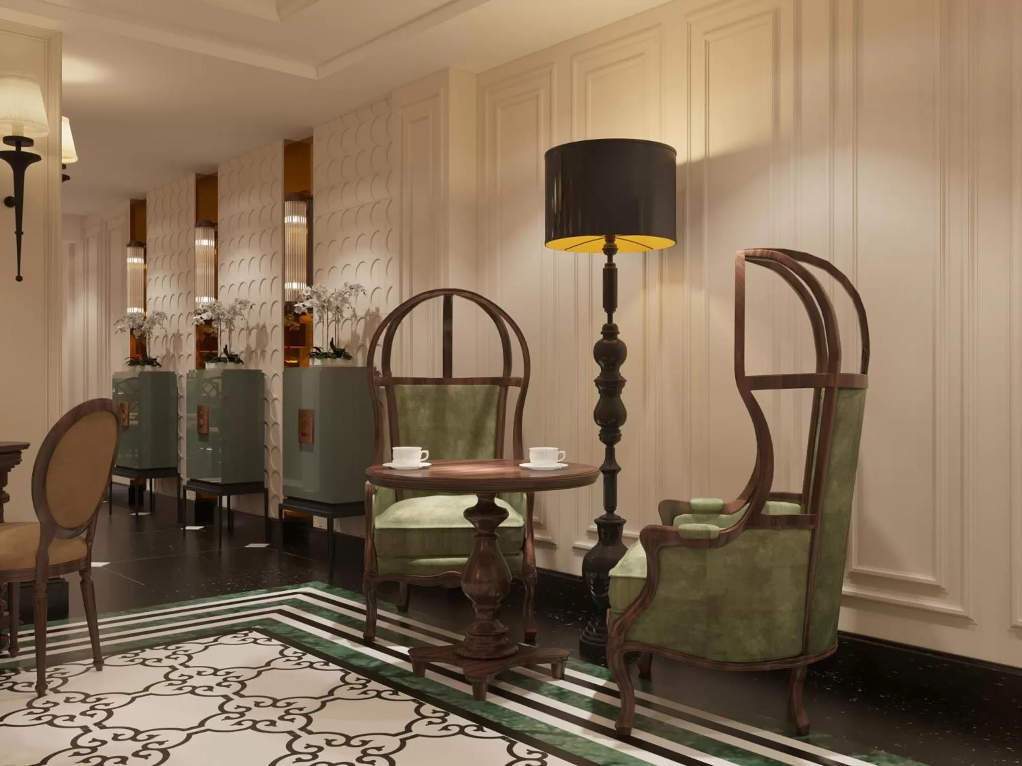 Seating area, Fitness Center/Facilities in Victor Metropolis Hanoi Hotel & Rooftop Bar