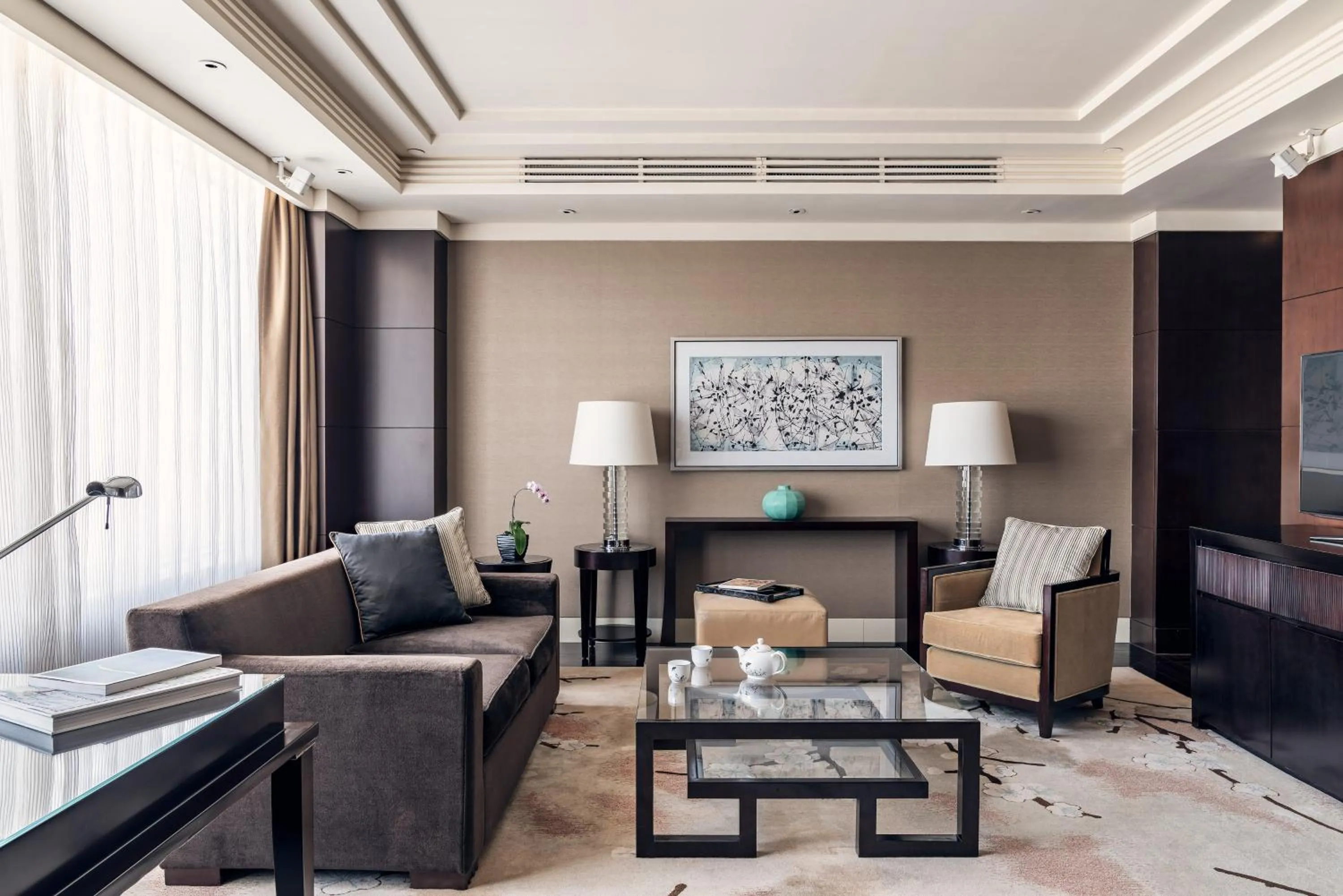 Living room in Four Seasons Hotel Beijing