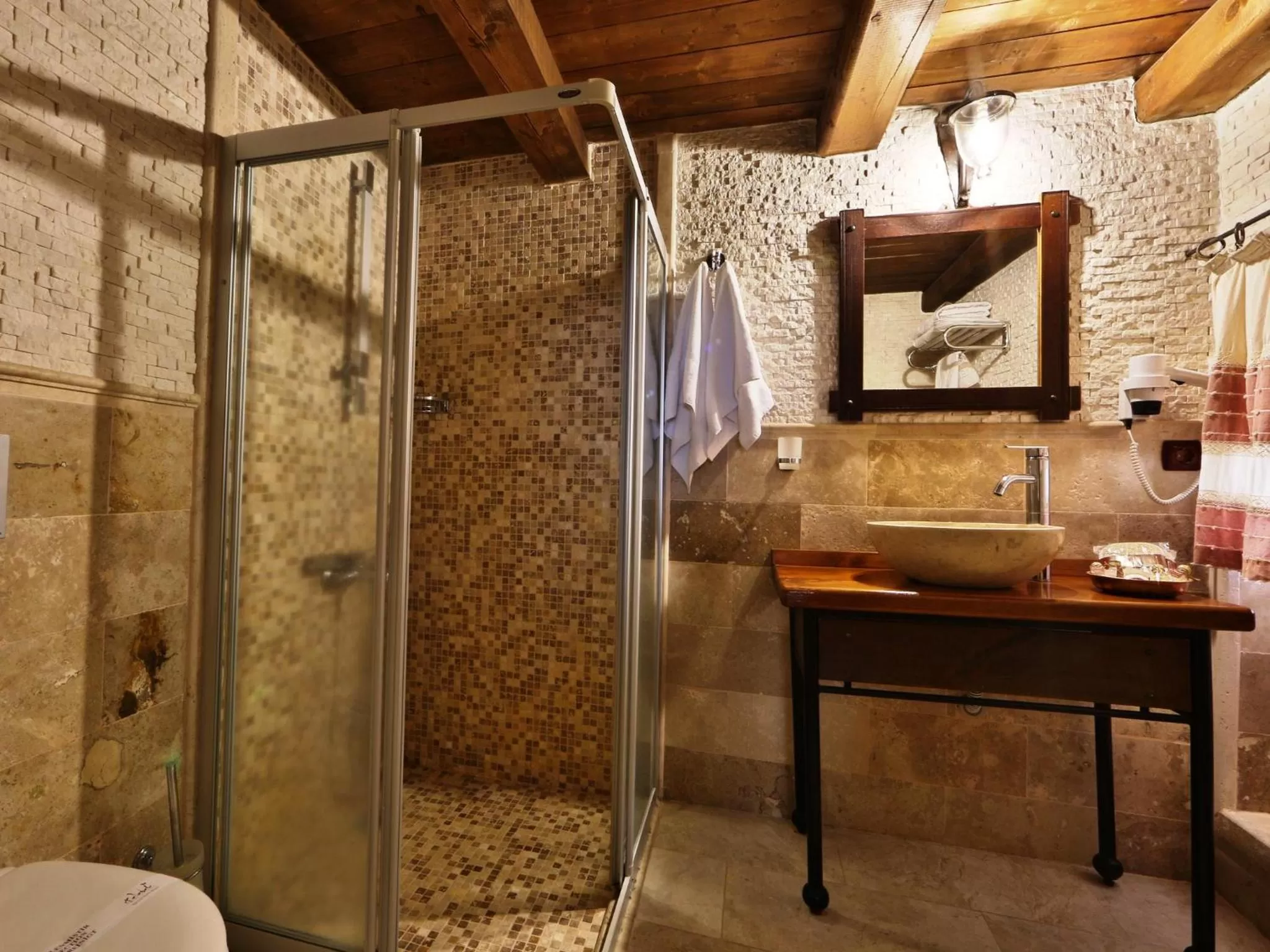 Bathroom in Kelebek Cave Hotel