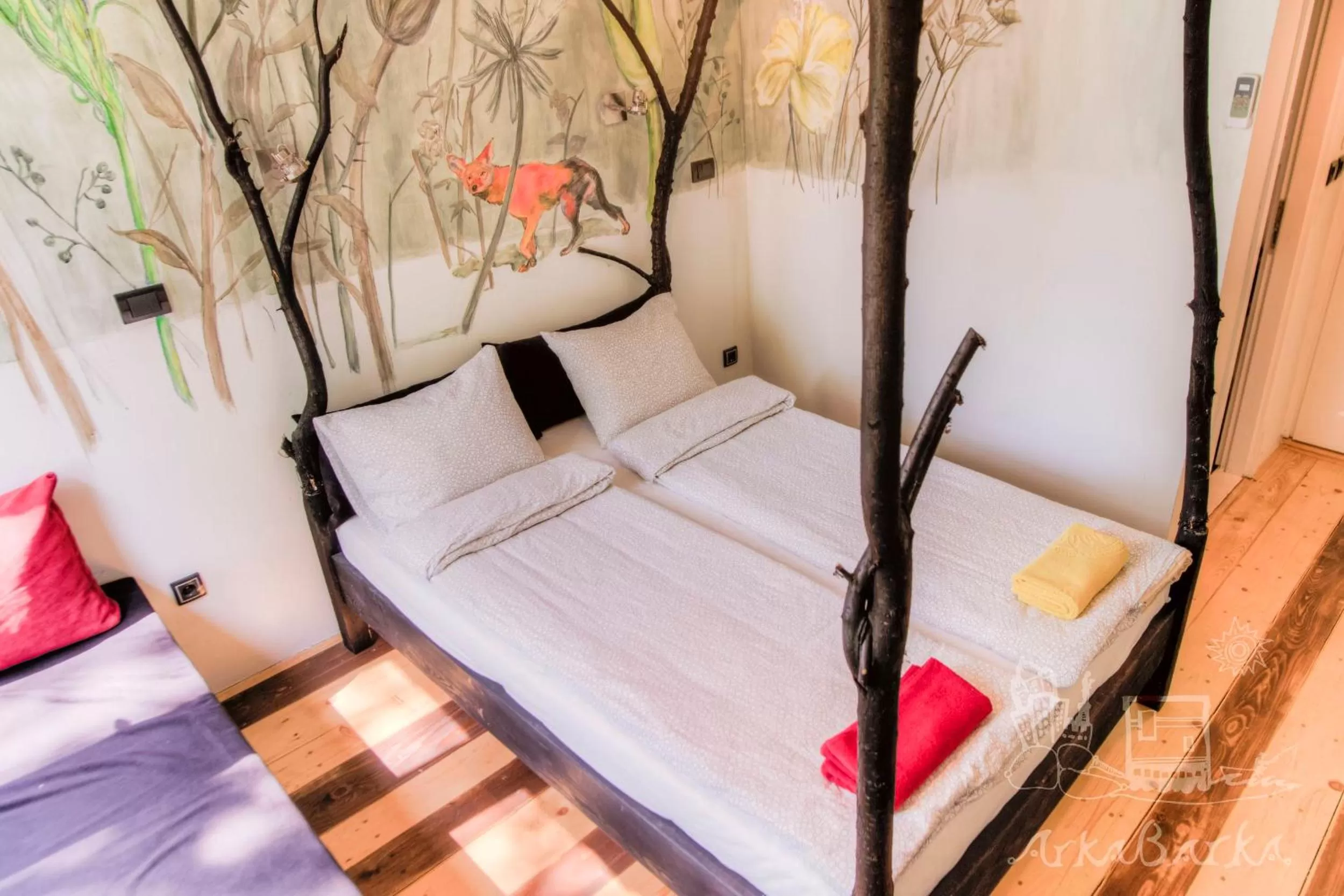 Spring, Bed in ArkaBarka 2- Floating Dream Rooms and Apartments