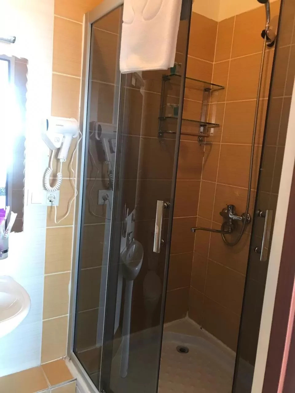 Bathroom in Altai Business Hotel