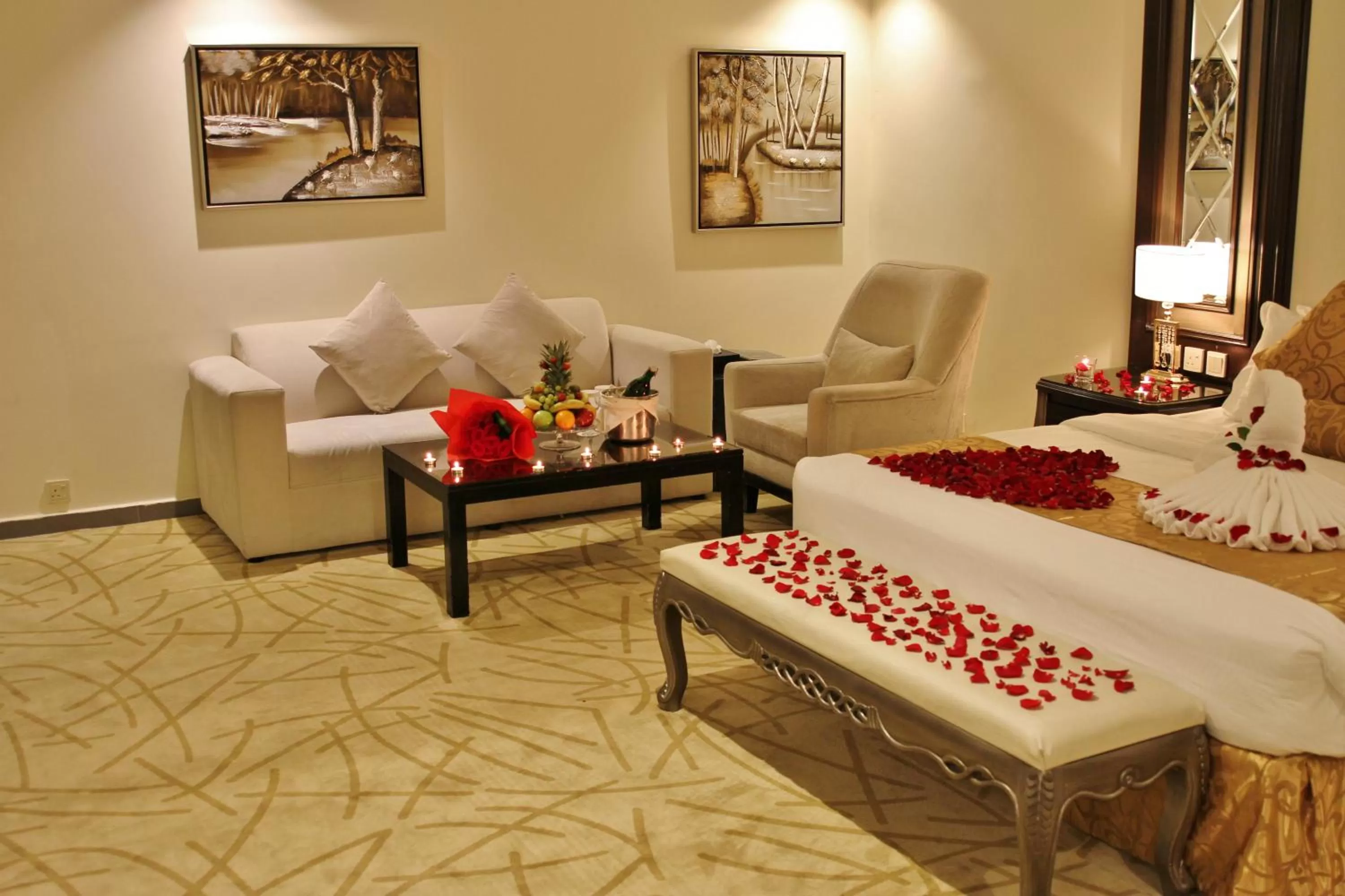 Decorative detail in Carawan Al Fahad Hotel