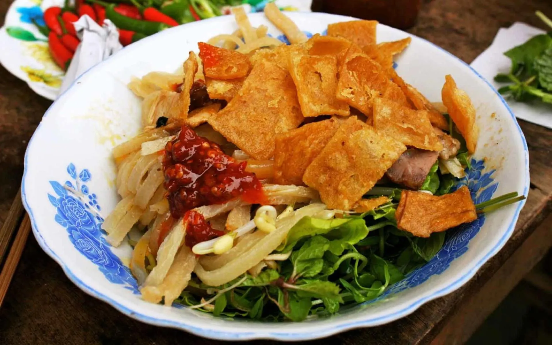 Breakfast in Riverside Hamlet Homestay & Villa