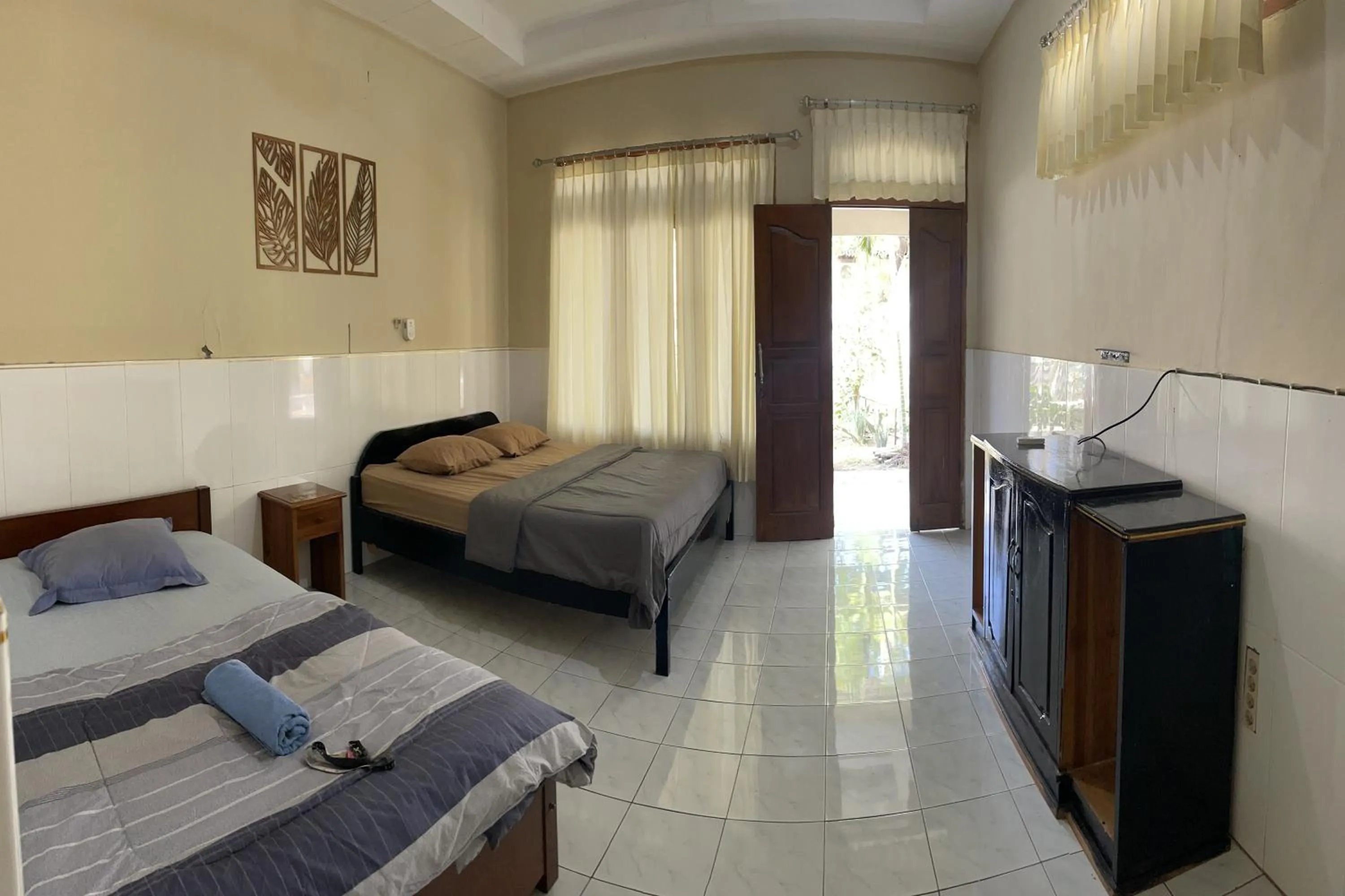 Bed in Sagita Bungalow