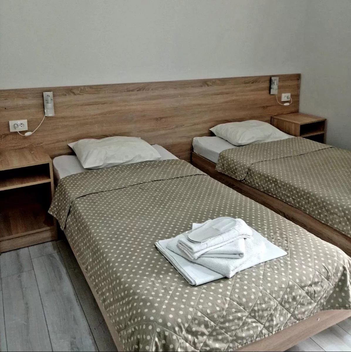 Bed in Hotel Giorgi