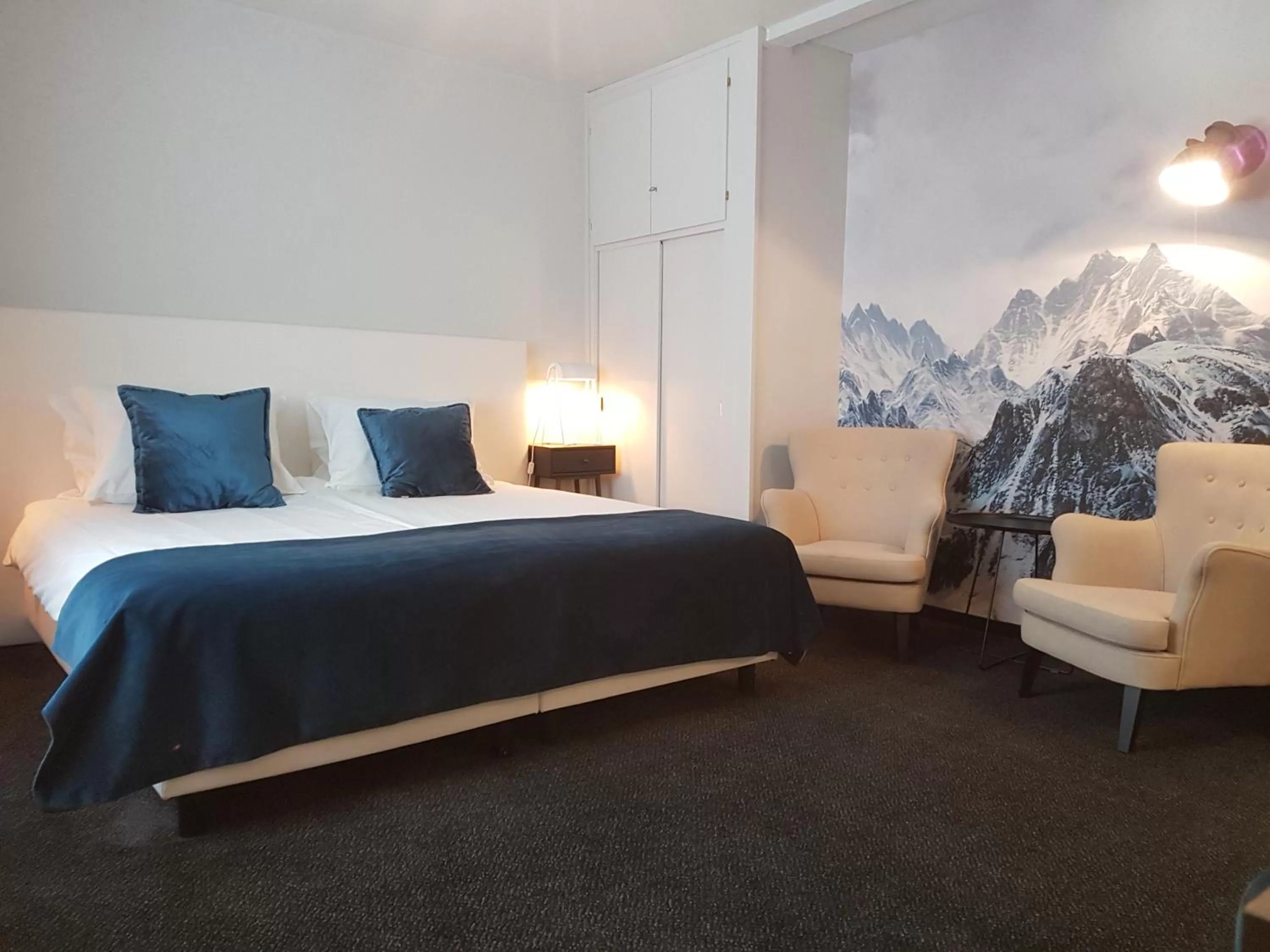 Bed in Hotel Herrloh