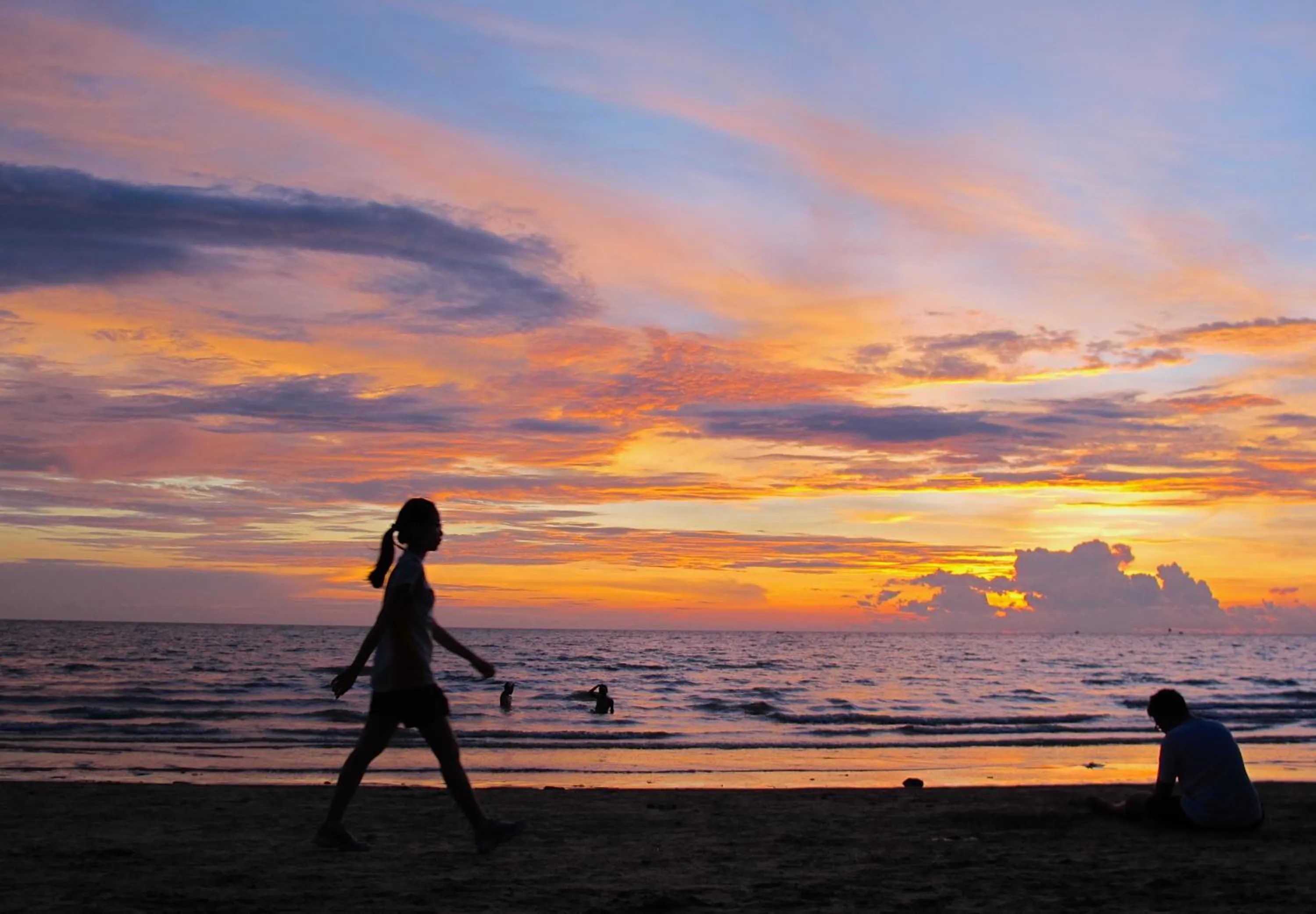 Beach in Akinabalu Youth Hostel