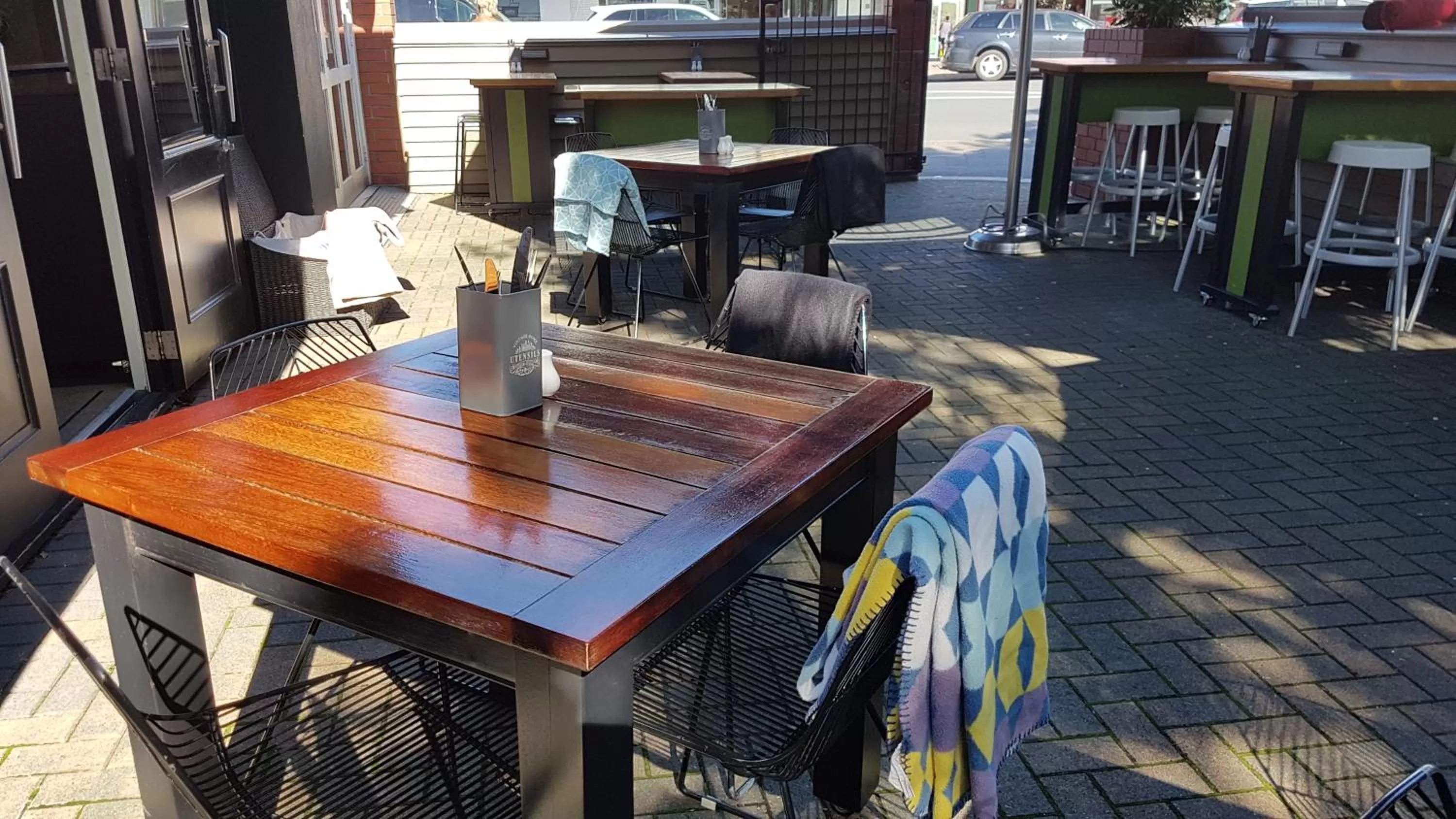 Patio, Restaurant/Places to Eat in The Prospect of Howick Accommodation