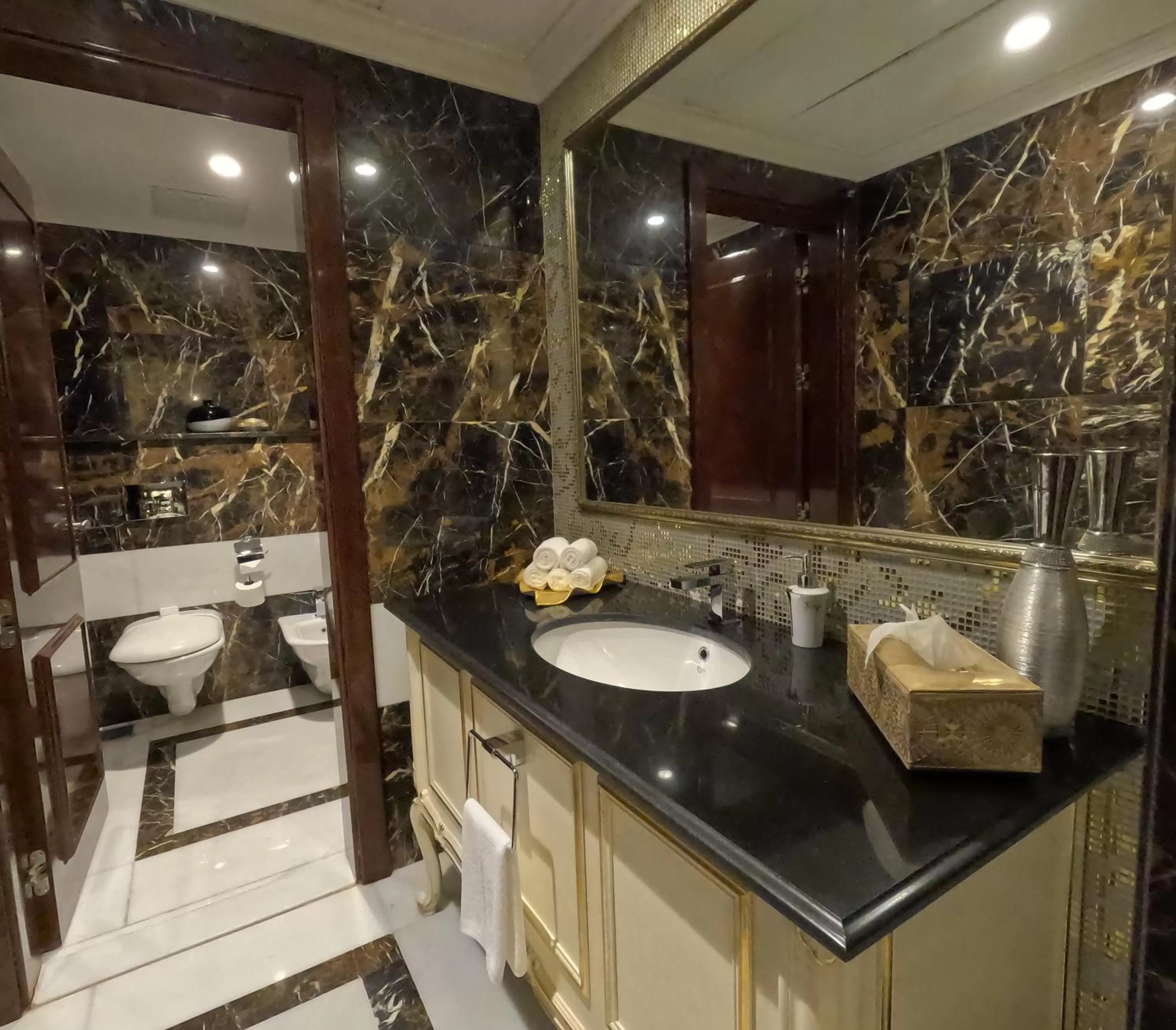 Bathroom in Crowne Plaza Kuwait Al Thuraya City by IHG