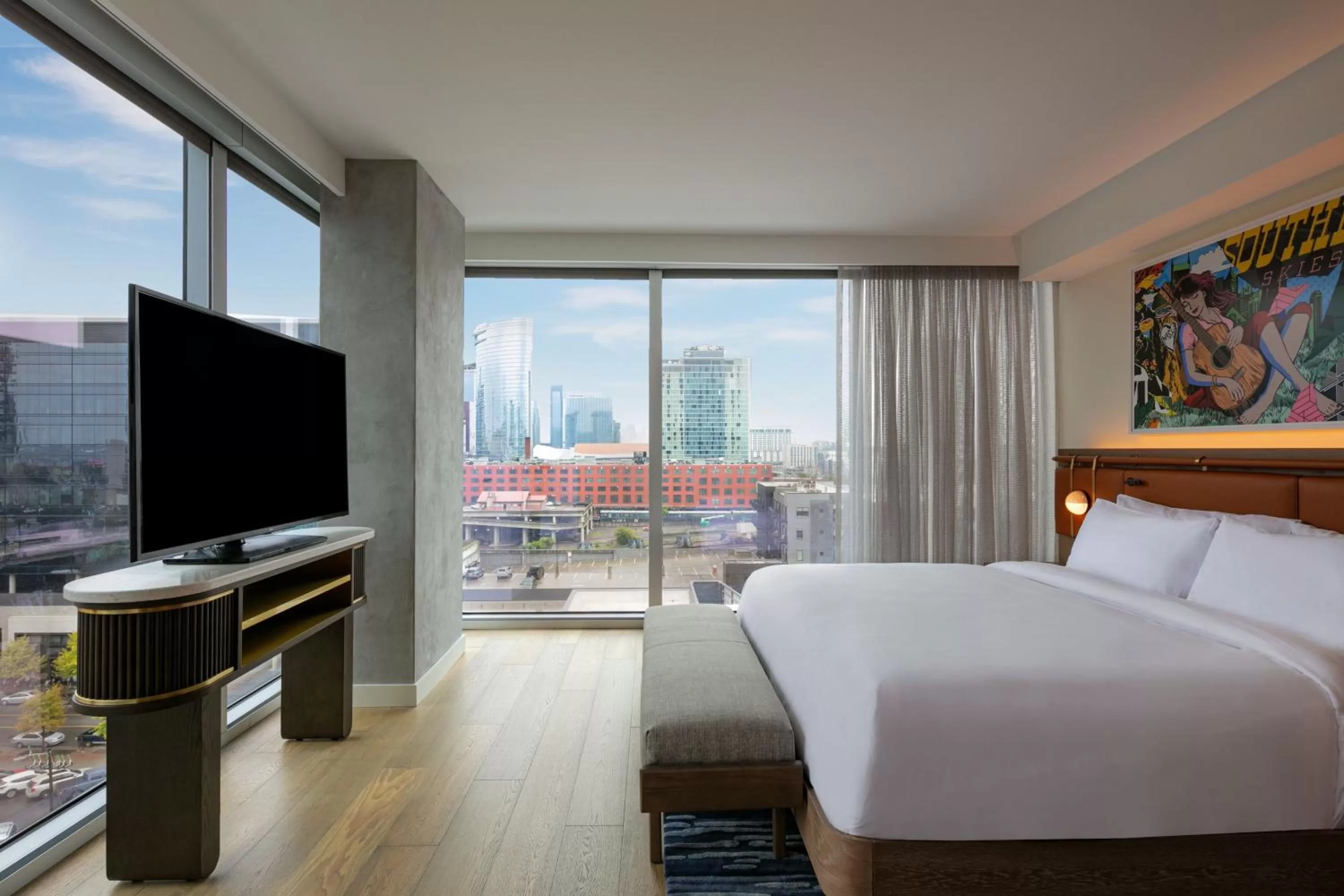 Bedroom, Bed in W Nashville