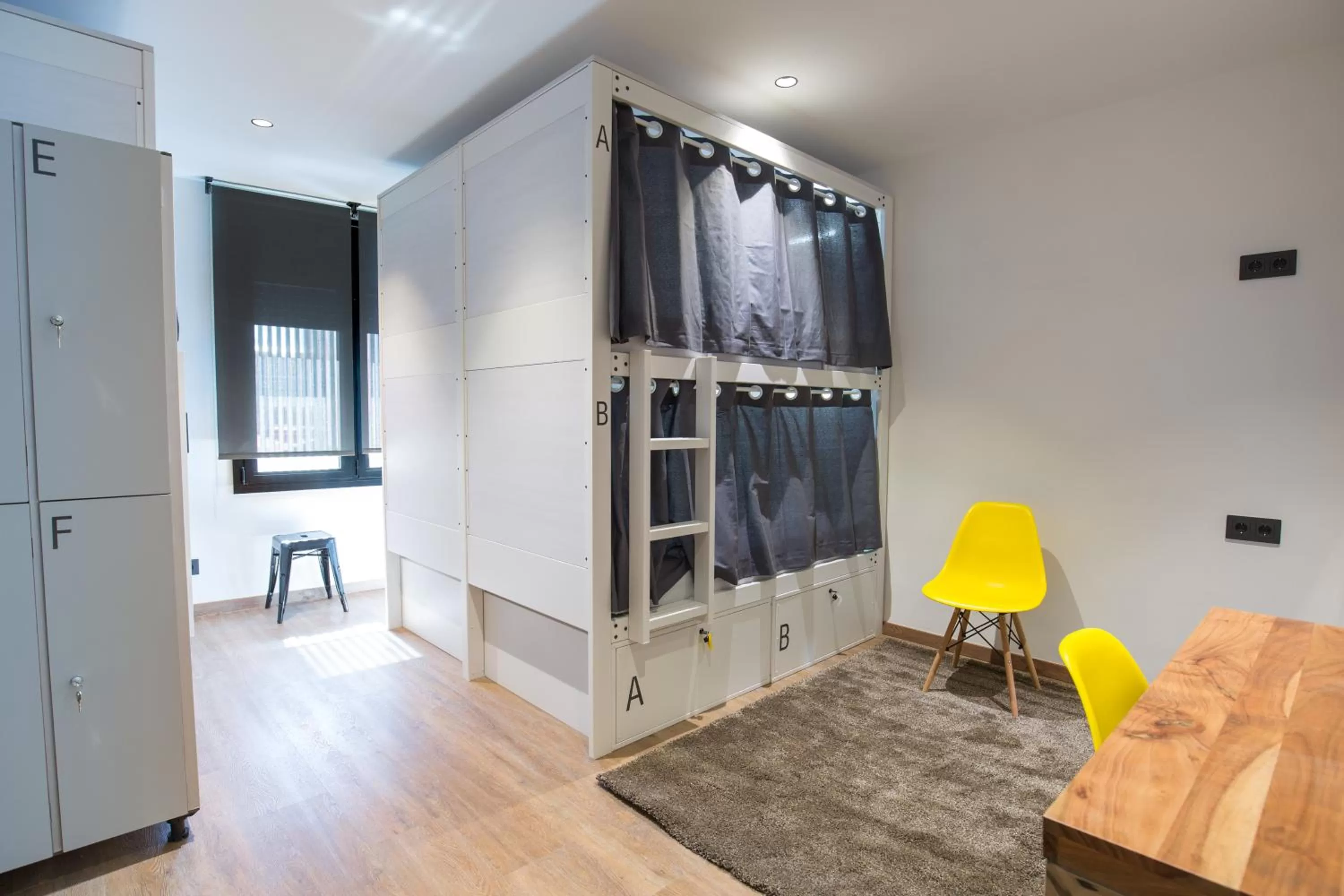 Bed in Airhostel Barcelona Airport 24h