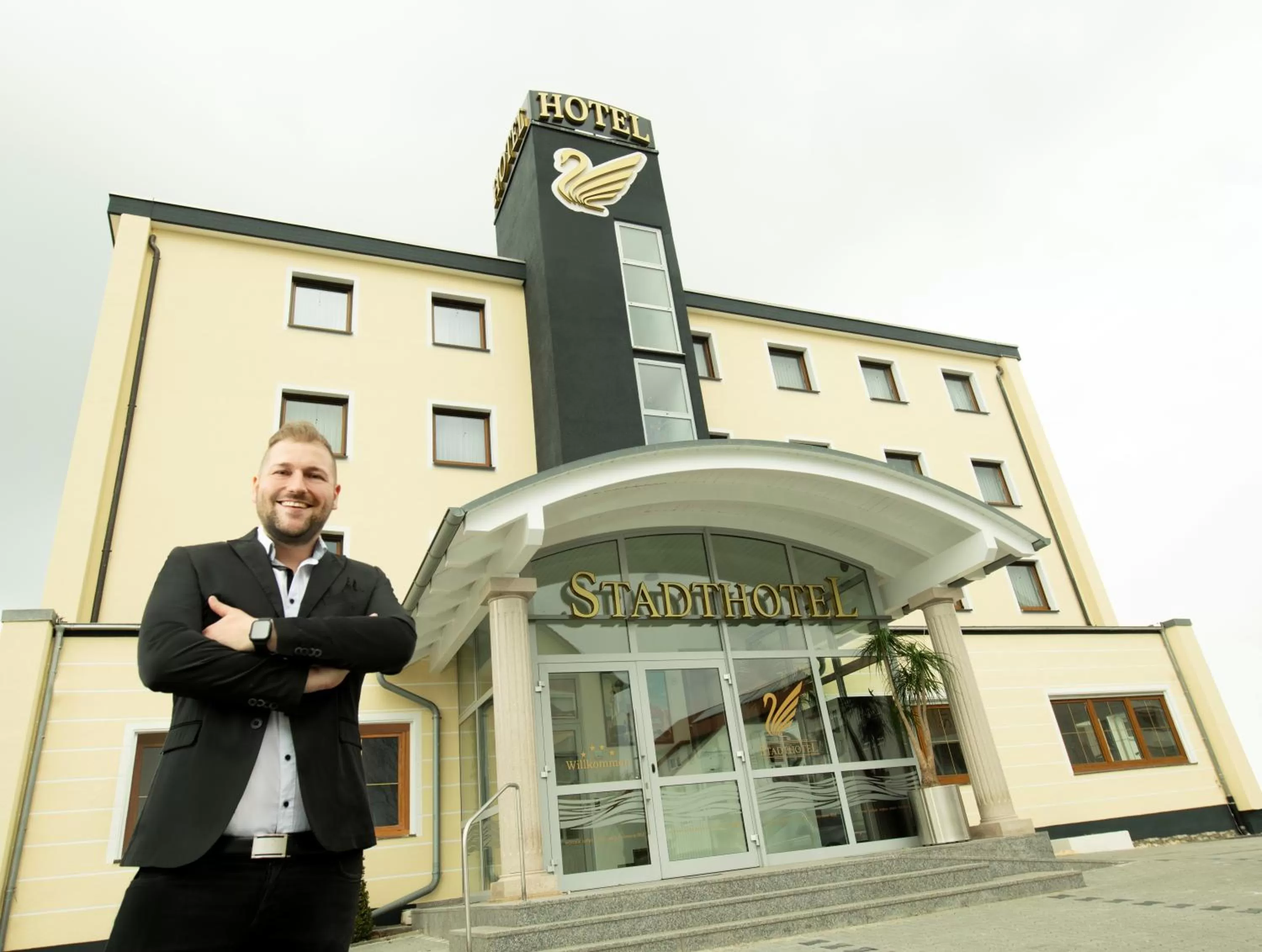 Facade/entrance in Stadthotel Giengen