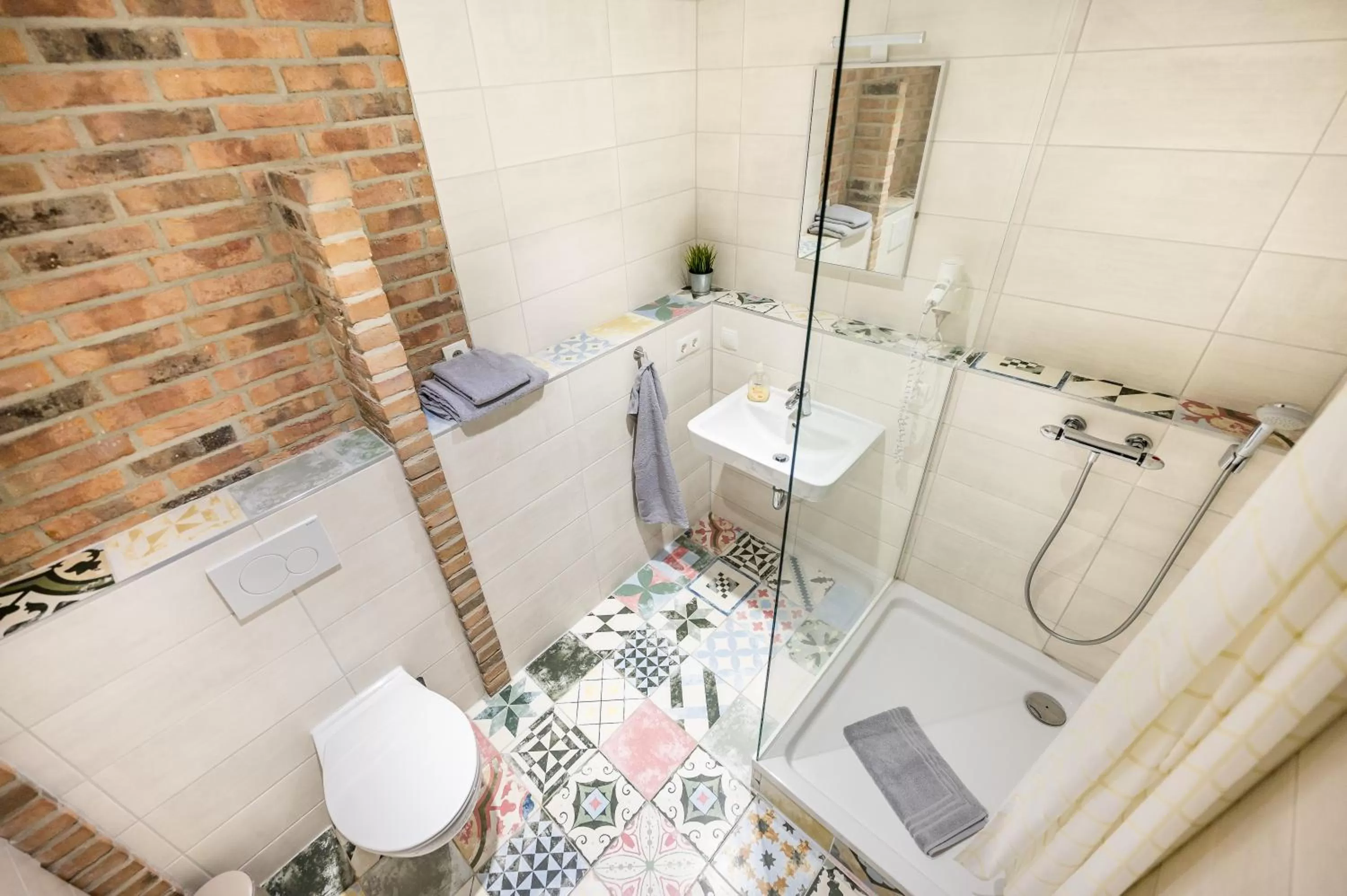 Bathroom in Haus Ferienglück Sauna im Haus