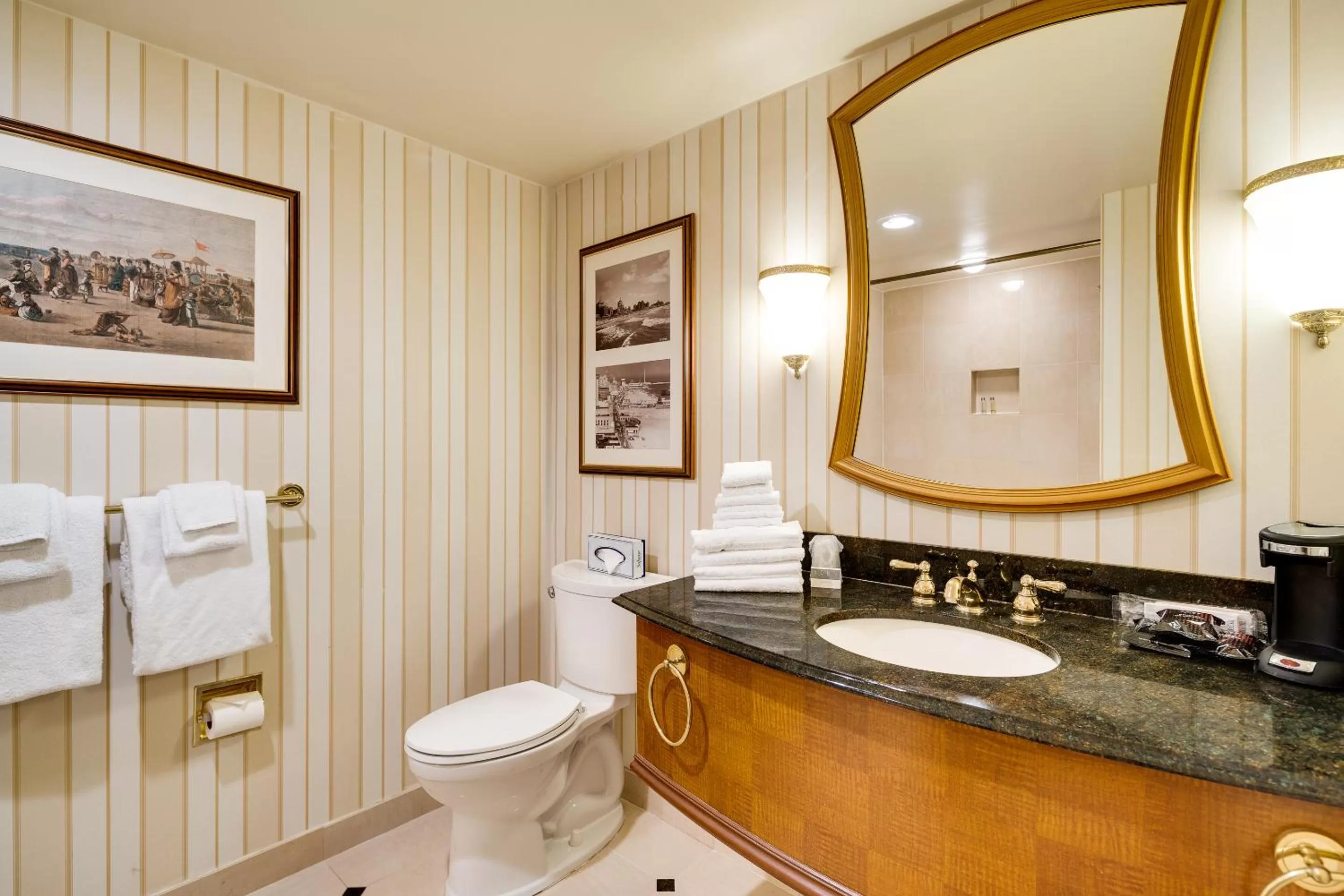 Bathroom in Showboat Hotel Atlantic City