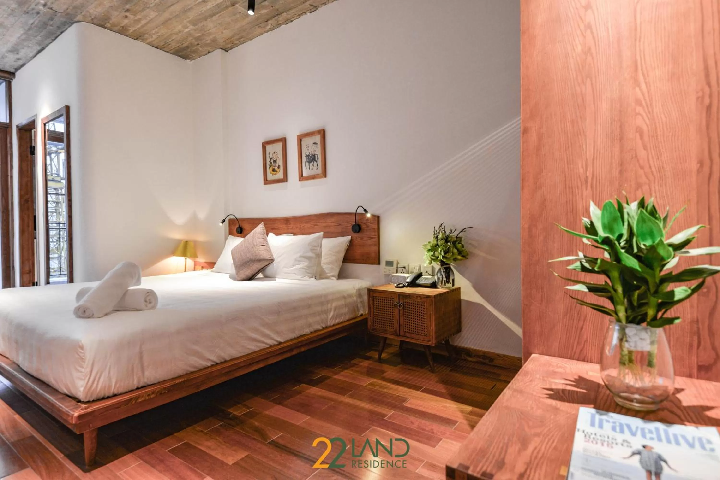 Bed in 22Land Hotel & Residence