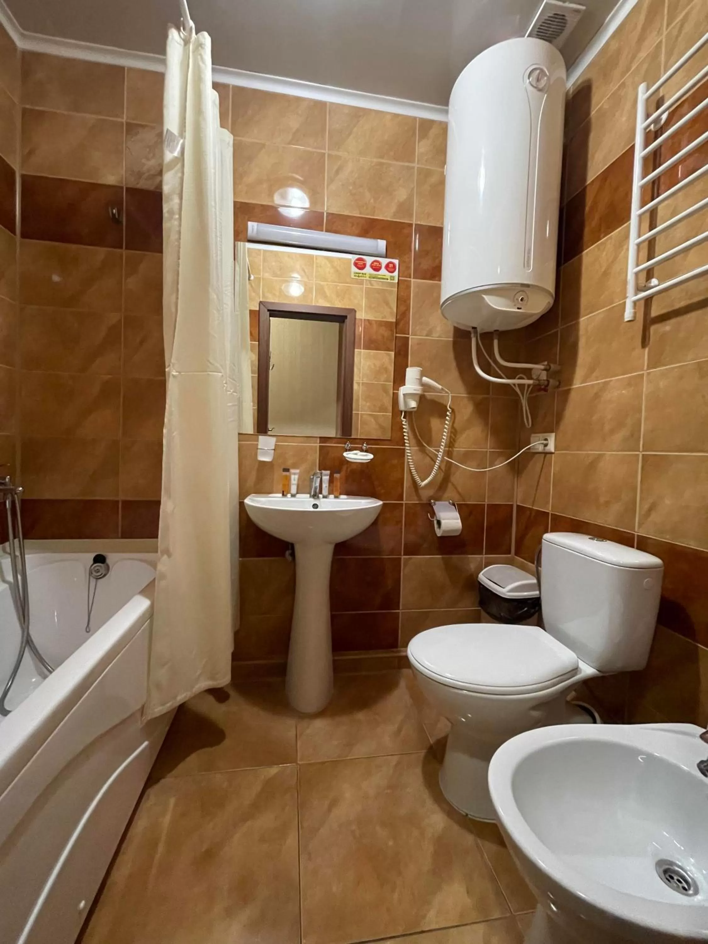 Bathroom in irisHotels