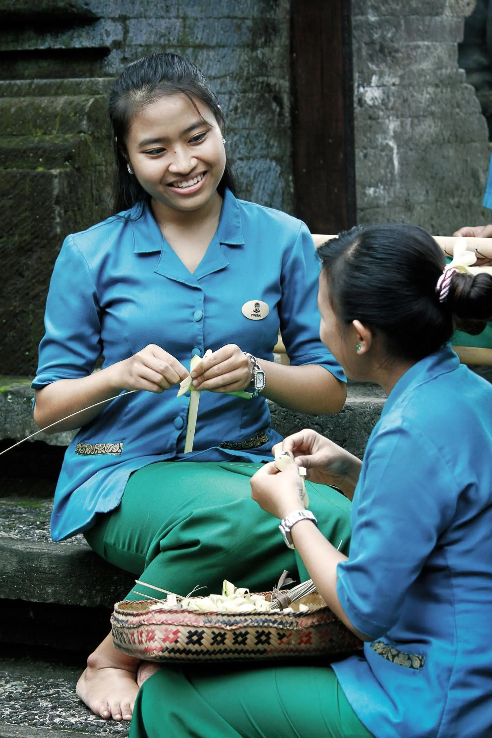 People in Nick's Hidden Cottages by Mahaputra