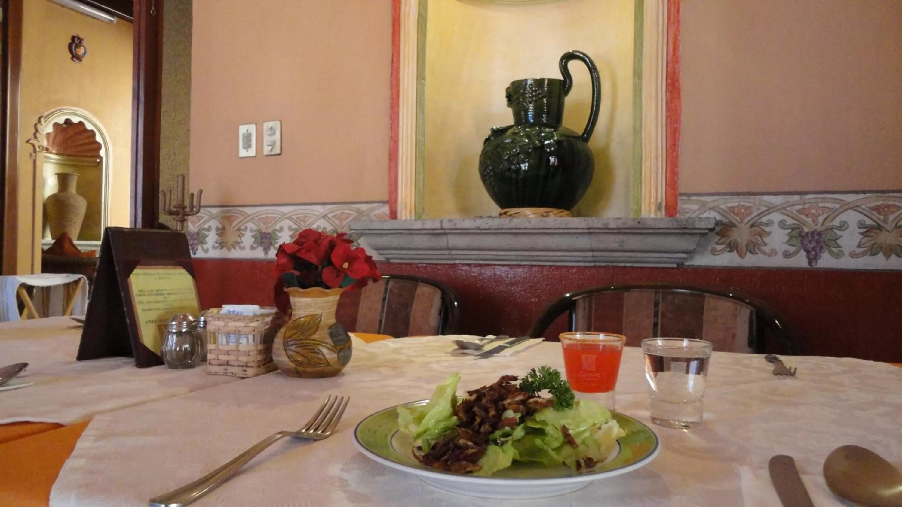 Restaurant/places to eat in Hotel Boutique Parador San Miguel Oaxaca