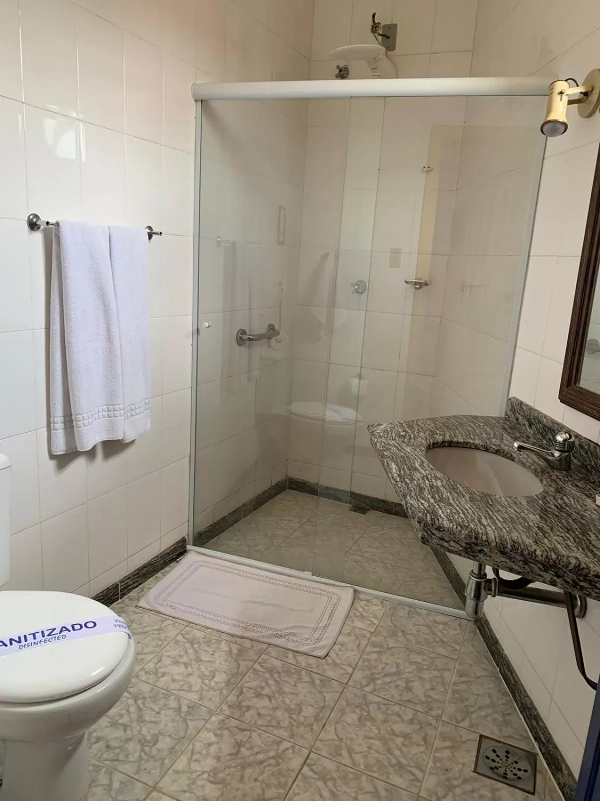 Toilet, Bathroom in Pousada Villa Real