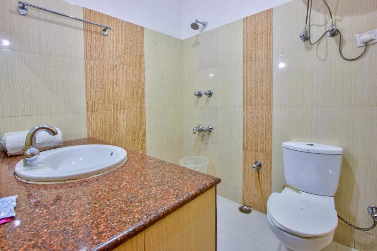 Bathroom in Ayushman Hotels