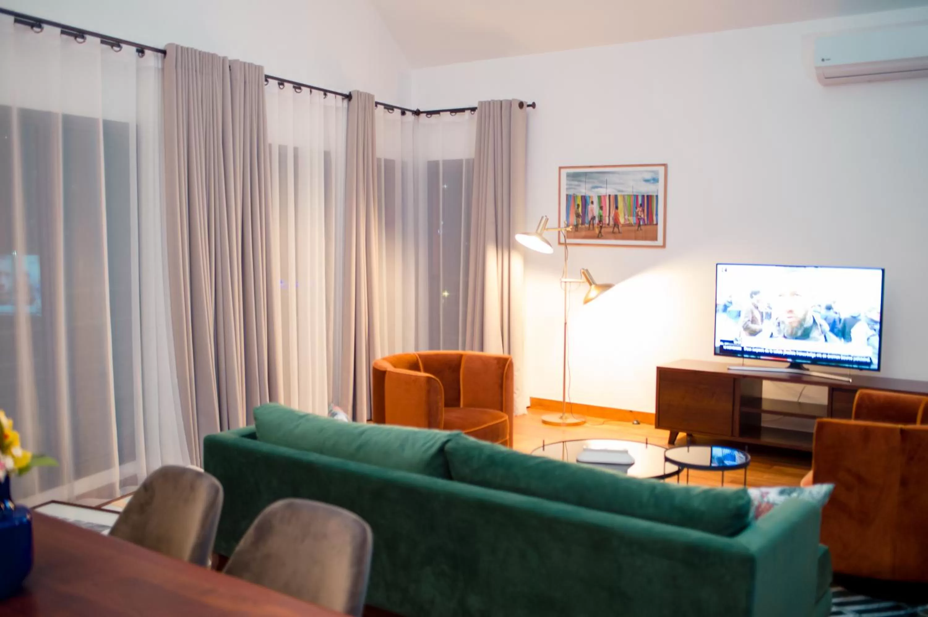 Living room, Seating Area in La Varangue