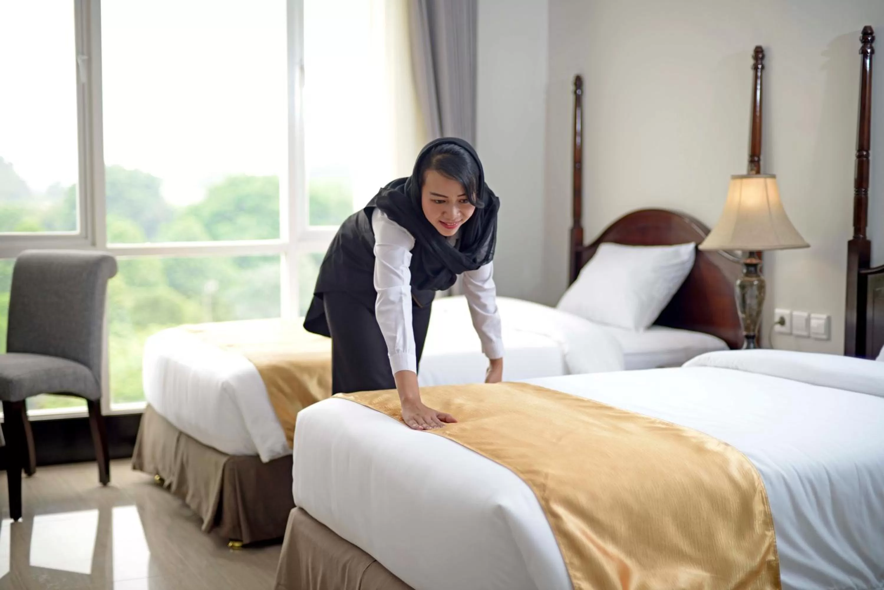 Bedroom in The Sahira Hotel Syariah