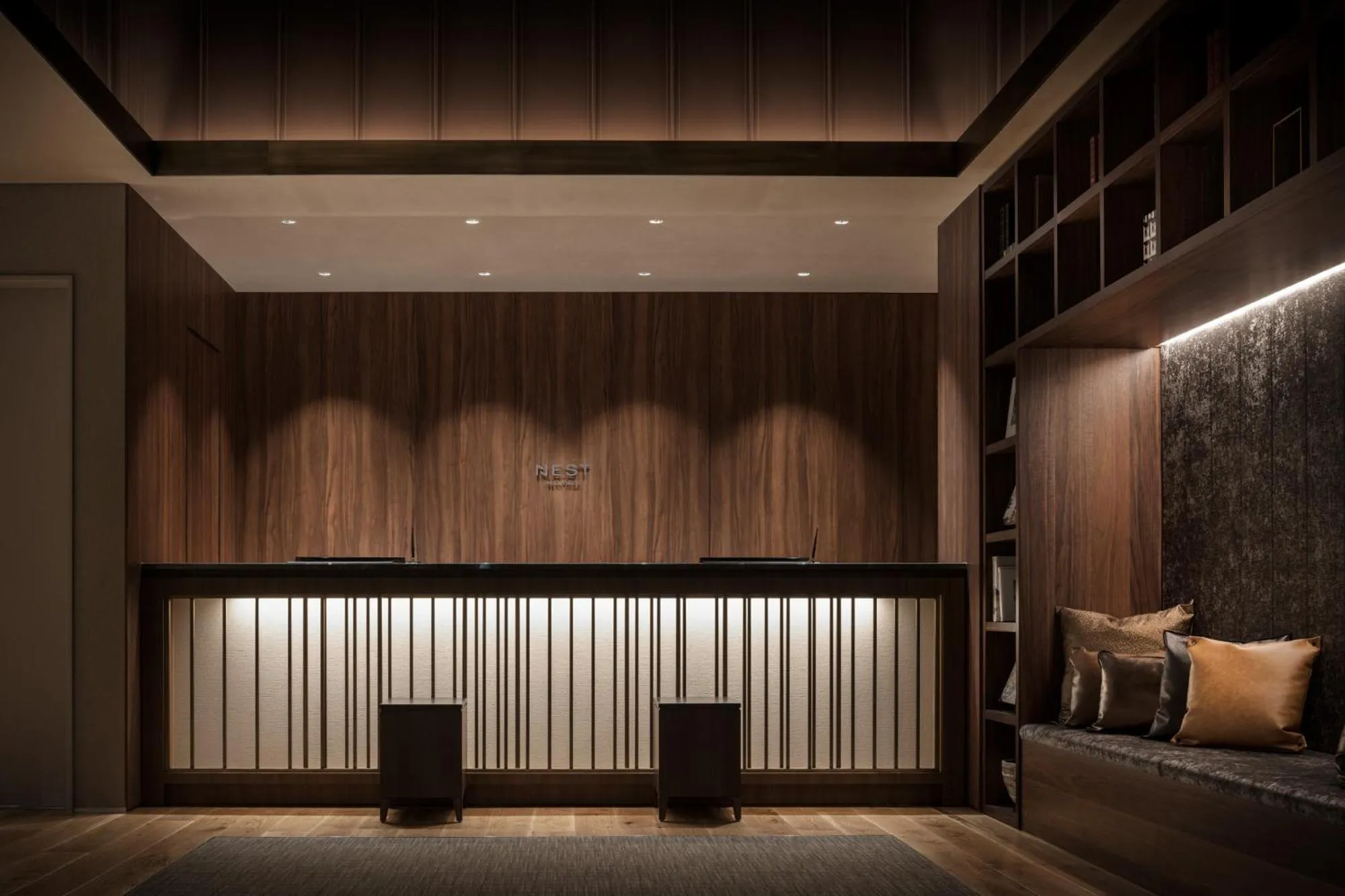 Lobby or reception in Nest Hotel Tokyo Hanzomon