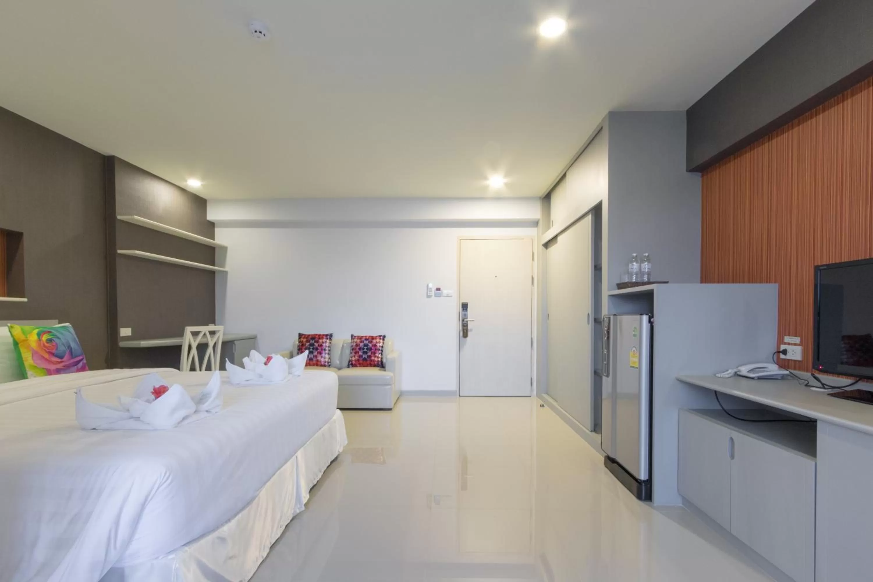 TV and multimedia, Bed in Chateau de Sukhumvit