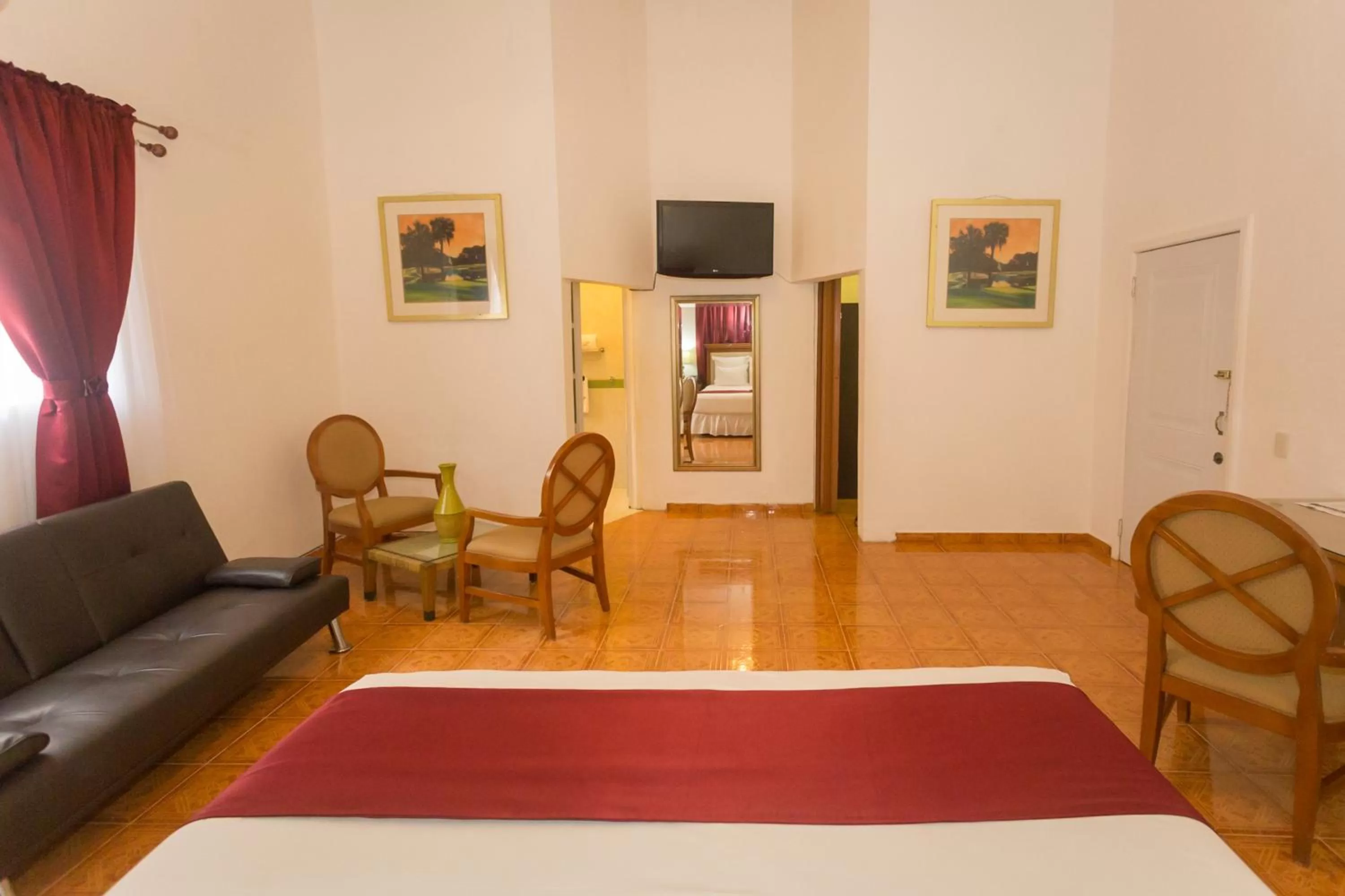 TV and multimedia, Bed in Auberge Villa Cana