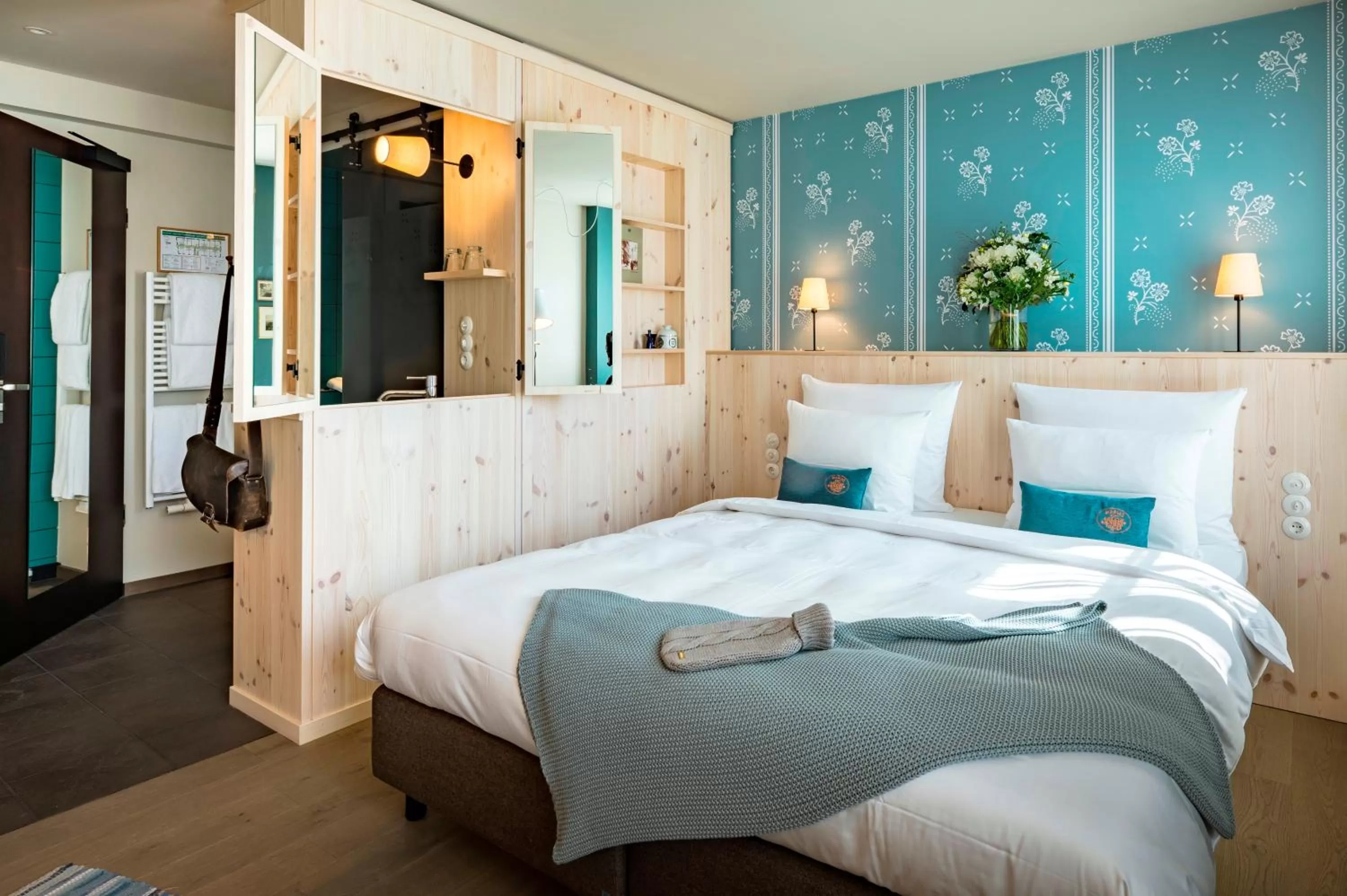 Photo of the whole room, Bed in Marias Platzl