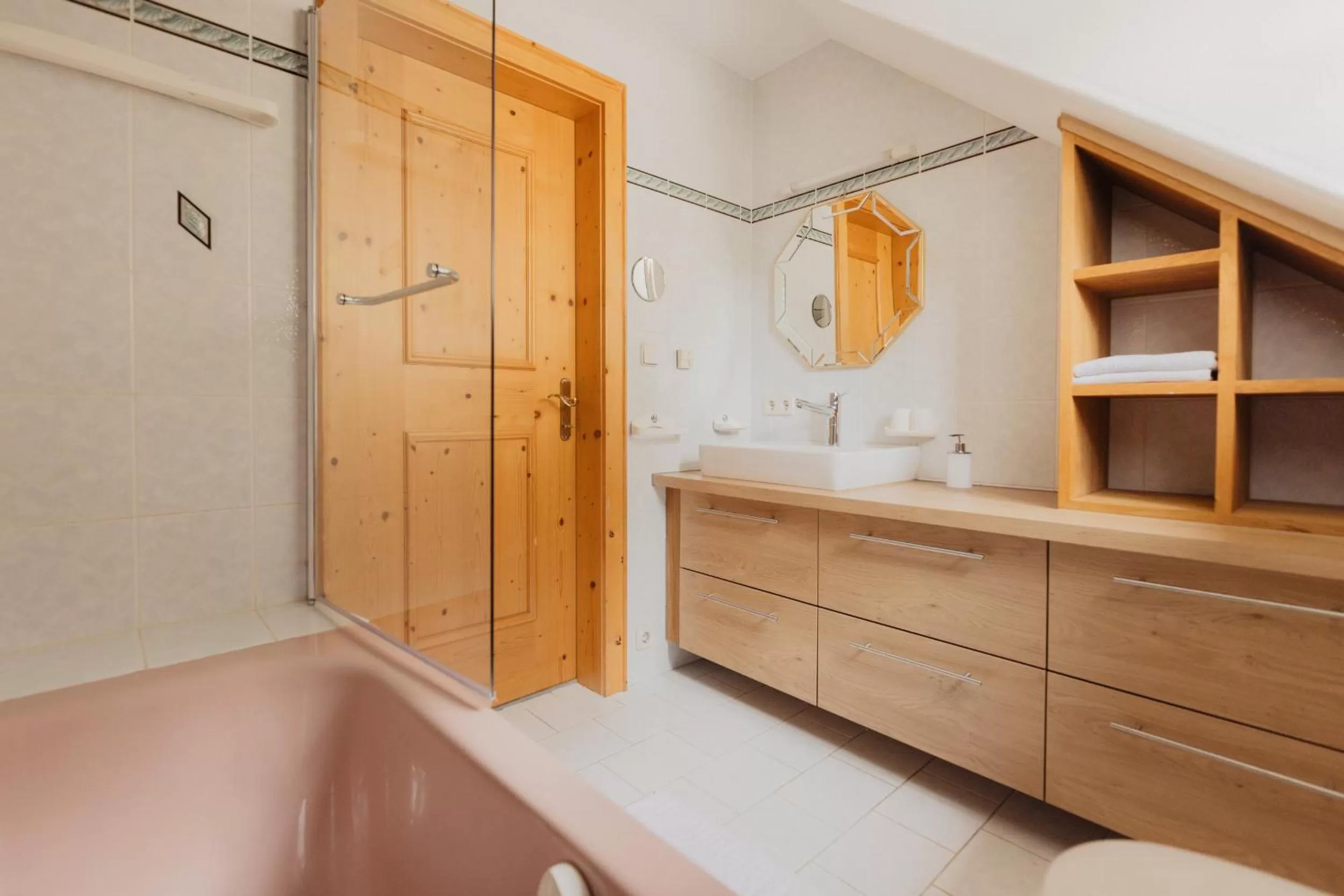 Bathroom in Hotel Kreuz