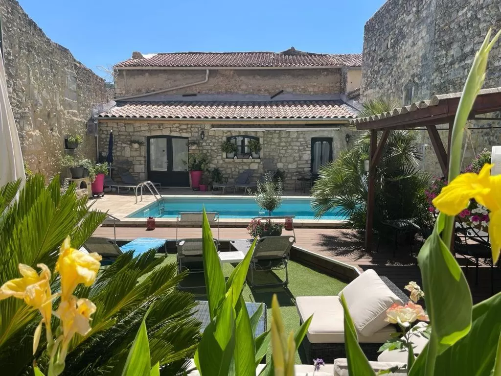 Garden in Maison d'hôtes Payan Champier