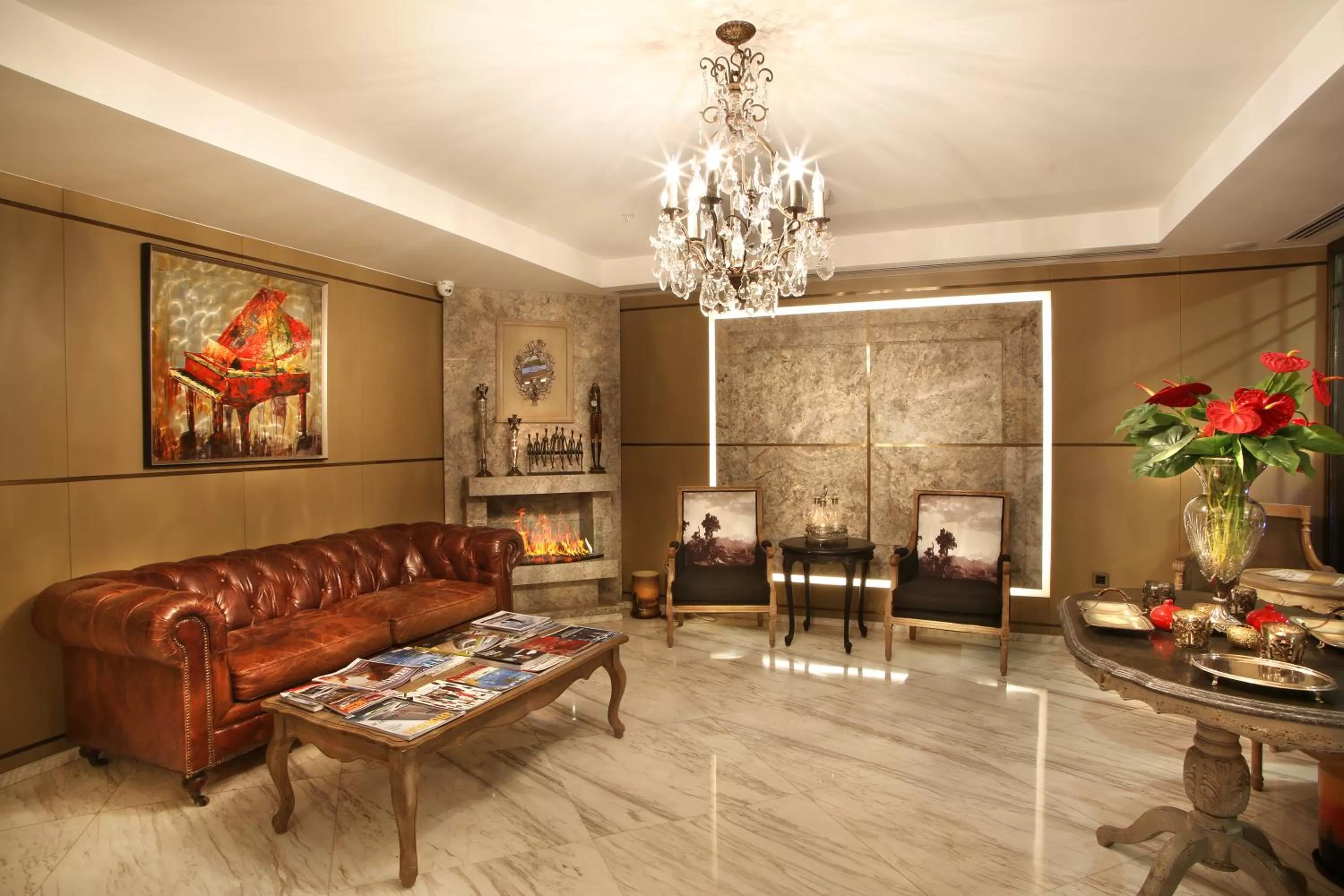 Lobby or reception in Berjer Boutique Hotel & Spa