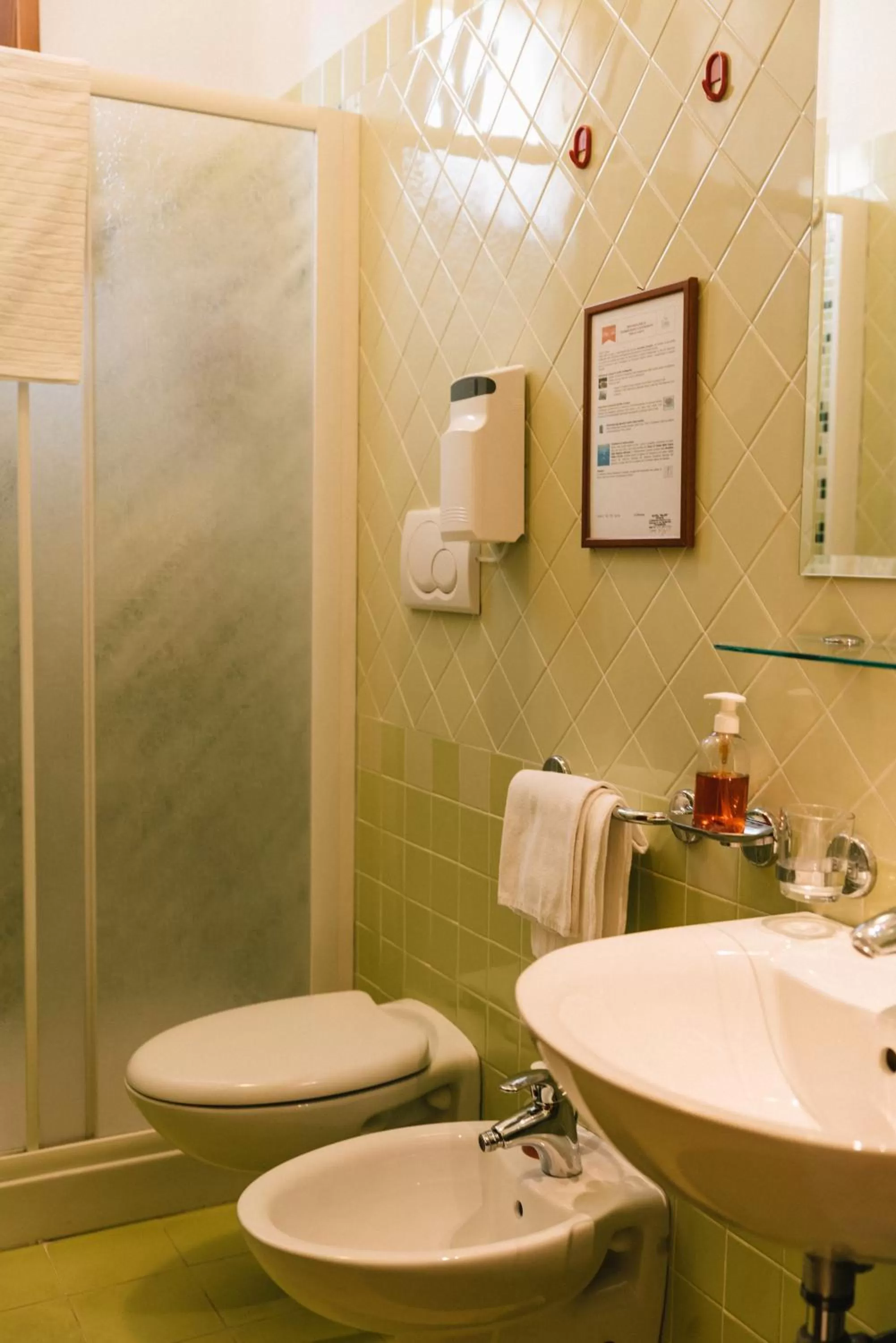 Toilet in Hotel Nilde