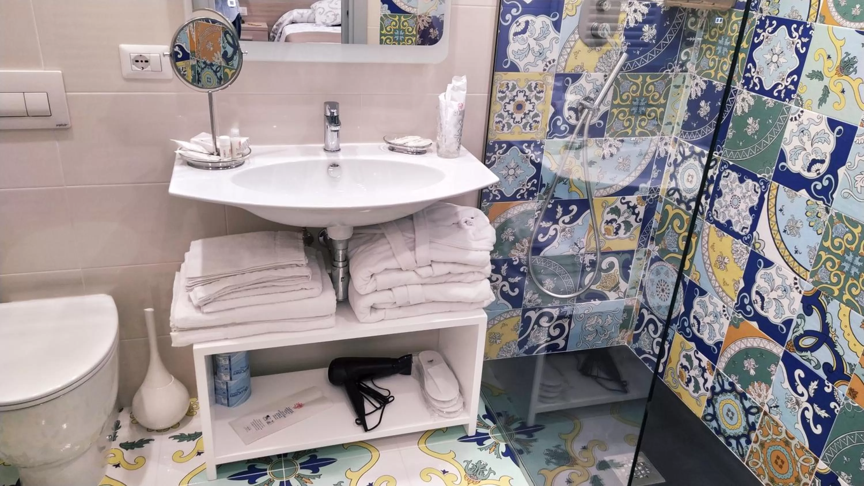 Shower in B&B La Stazione