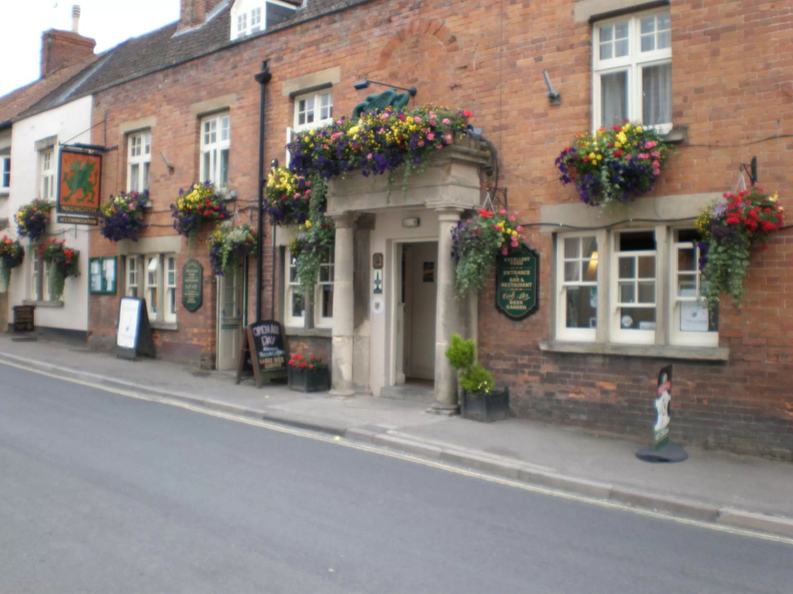 Facade/entrance in The Green Dragon