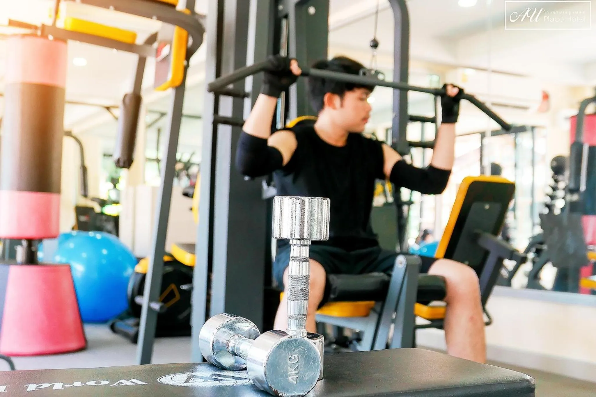 People in AU Place Hotel